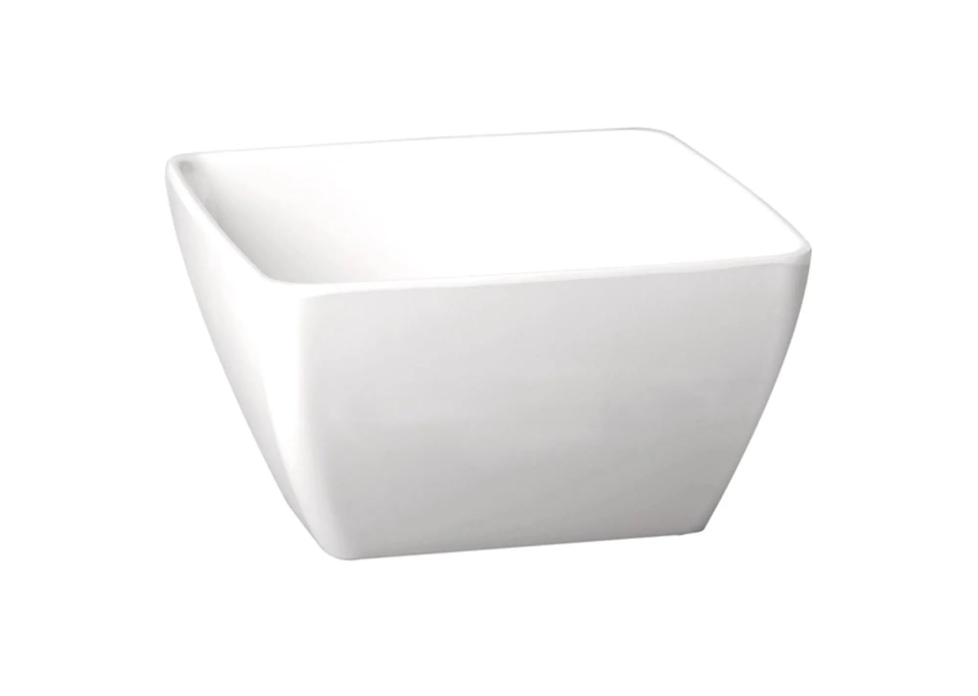 Schüssel PURE 12.5x12.5cm, H6.5cm, weiss in Weiss präsentiert im Onlineshop von KAQTU Design AG. Schüssel ist von Buffet&Display