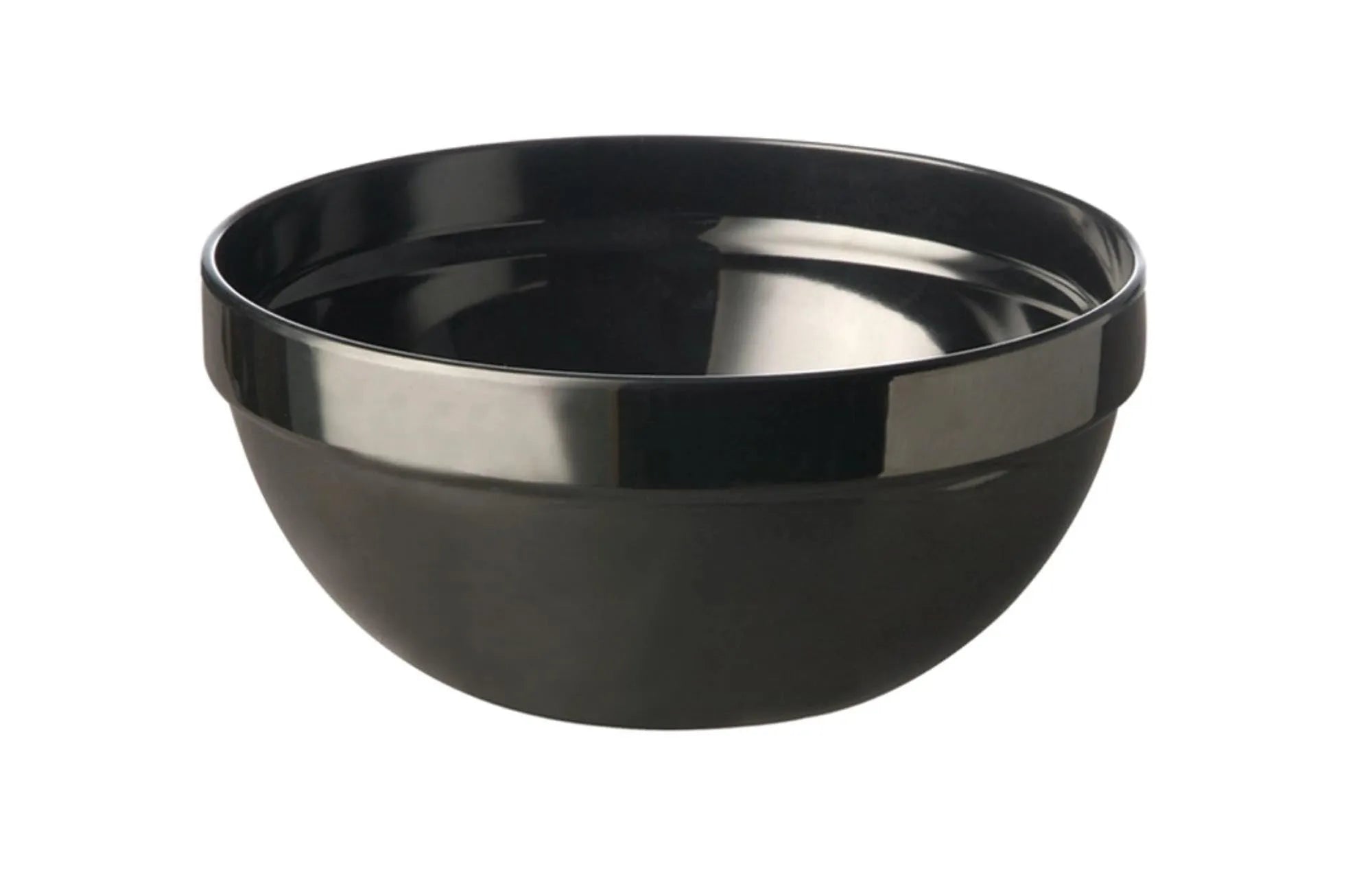 Schüssel 0,5ltr., ca. D14cm. H6.5cm, schwarz in Schwarz präsentiert im Onlineshop von KAQTU Design AG. Schüssel ist von Buffet&Display