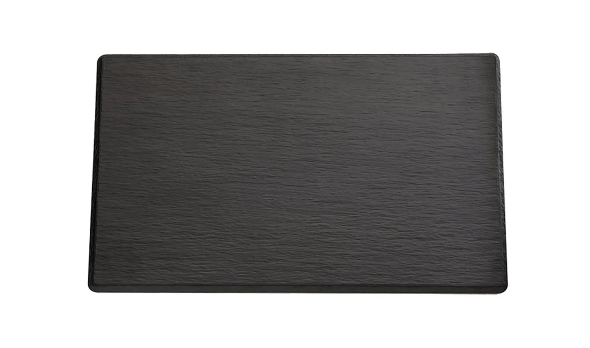 Tablett GN 1/1  Slate , 53x32.5cm, H1.2cm in Schwarz präsentiert im Onlineshop von KAQTU Design AG. Tablett ist von Buffet&Display