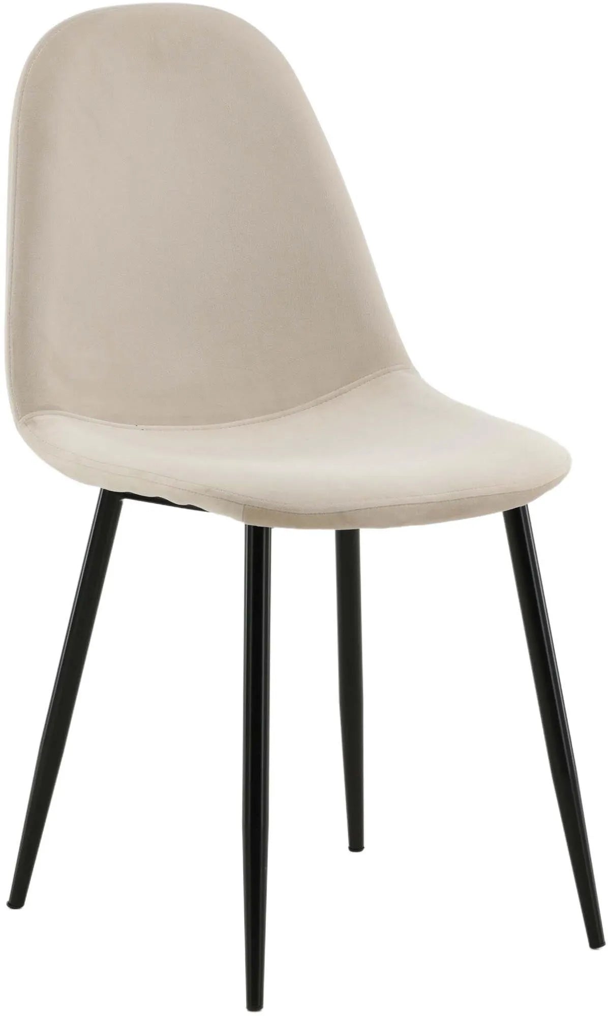 Polar Stuhl in Beige/Schwarz präsentiert im Onlineshop von KAQTU Design AG. Stuhl ist von Venture Home