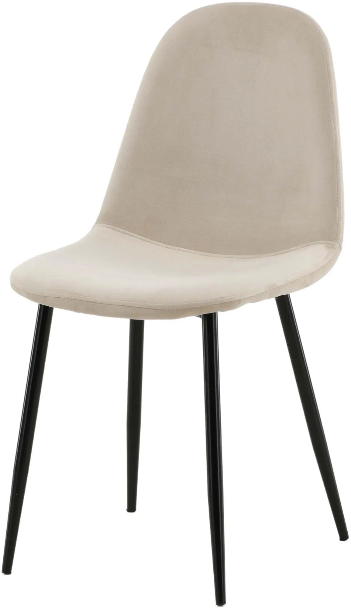 Polar Stuhl in Beige/Schwarz präsentiert im Onlineshop von KAQTU Design AG. Stuhl ist von Venture Home