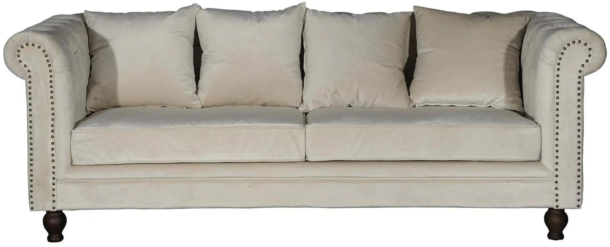 Velvet 3-Sitzer Sofa, 3er Sofa, KAQTU Design