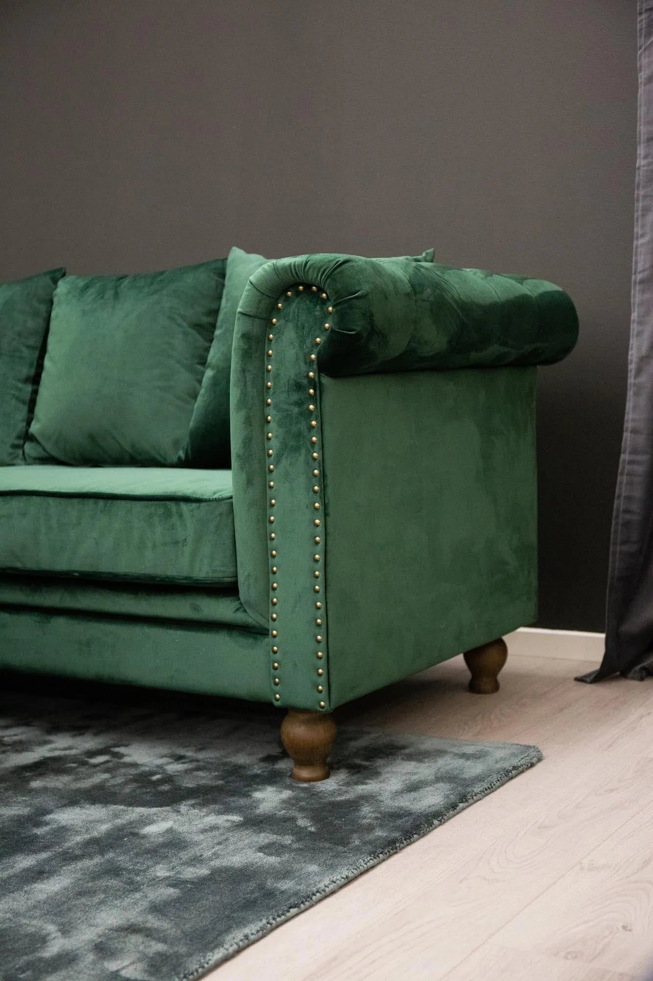 Velvet 3-Sitzer Sofa - KAQTU Design