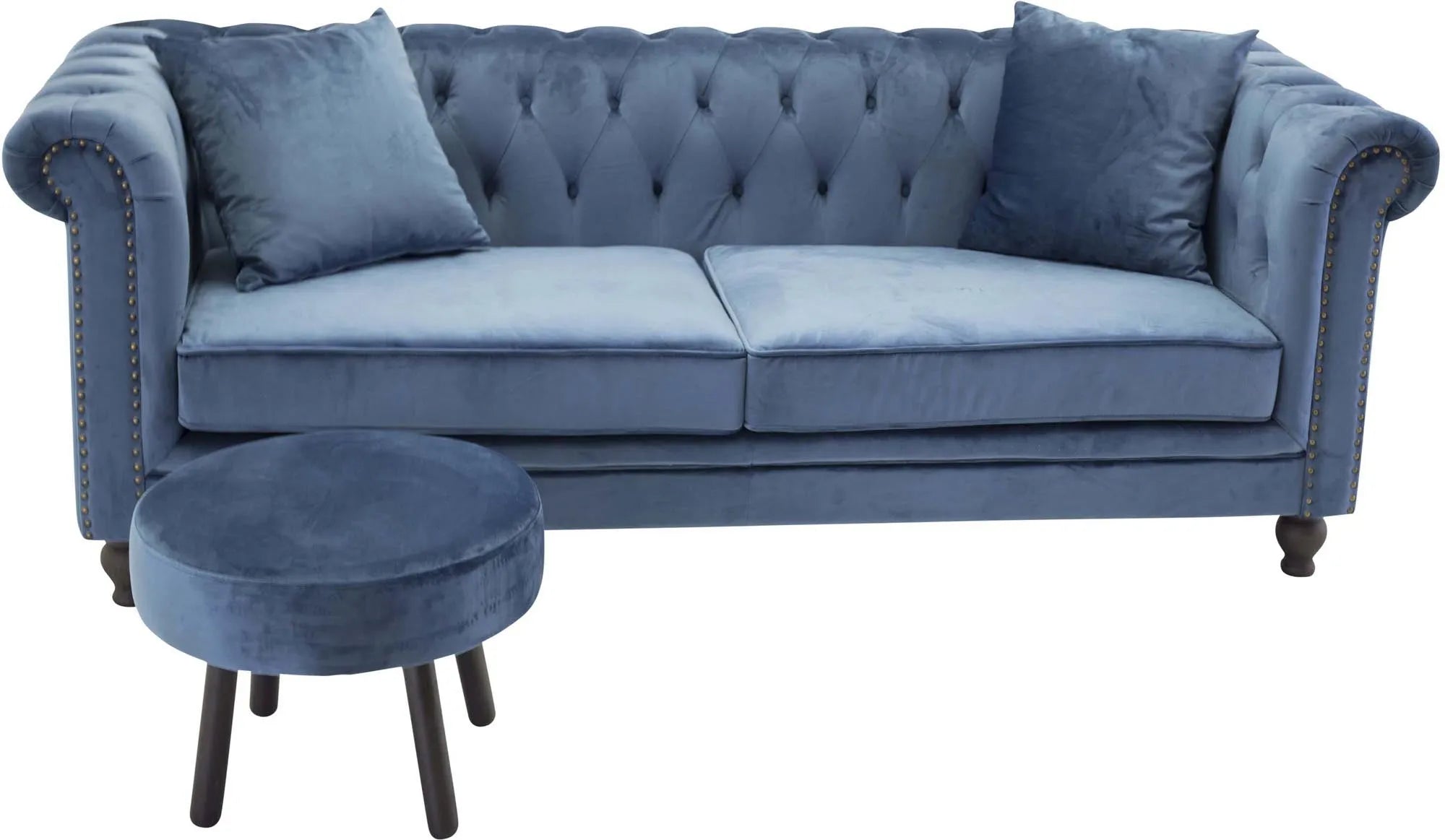 Velvet 3-Sitzer Sofa, 3er Sofa, KAQTU Design