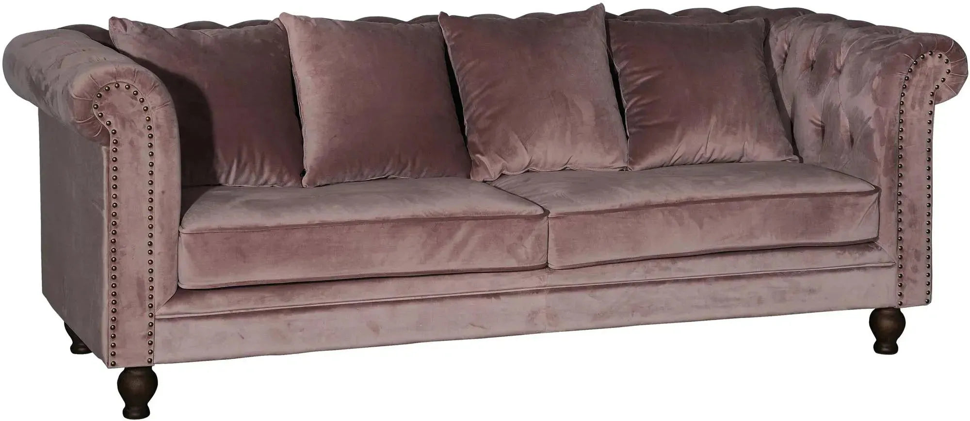 Velvet 3-Sitzer Sofa - KAQTU Design