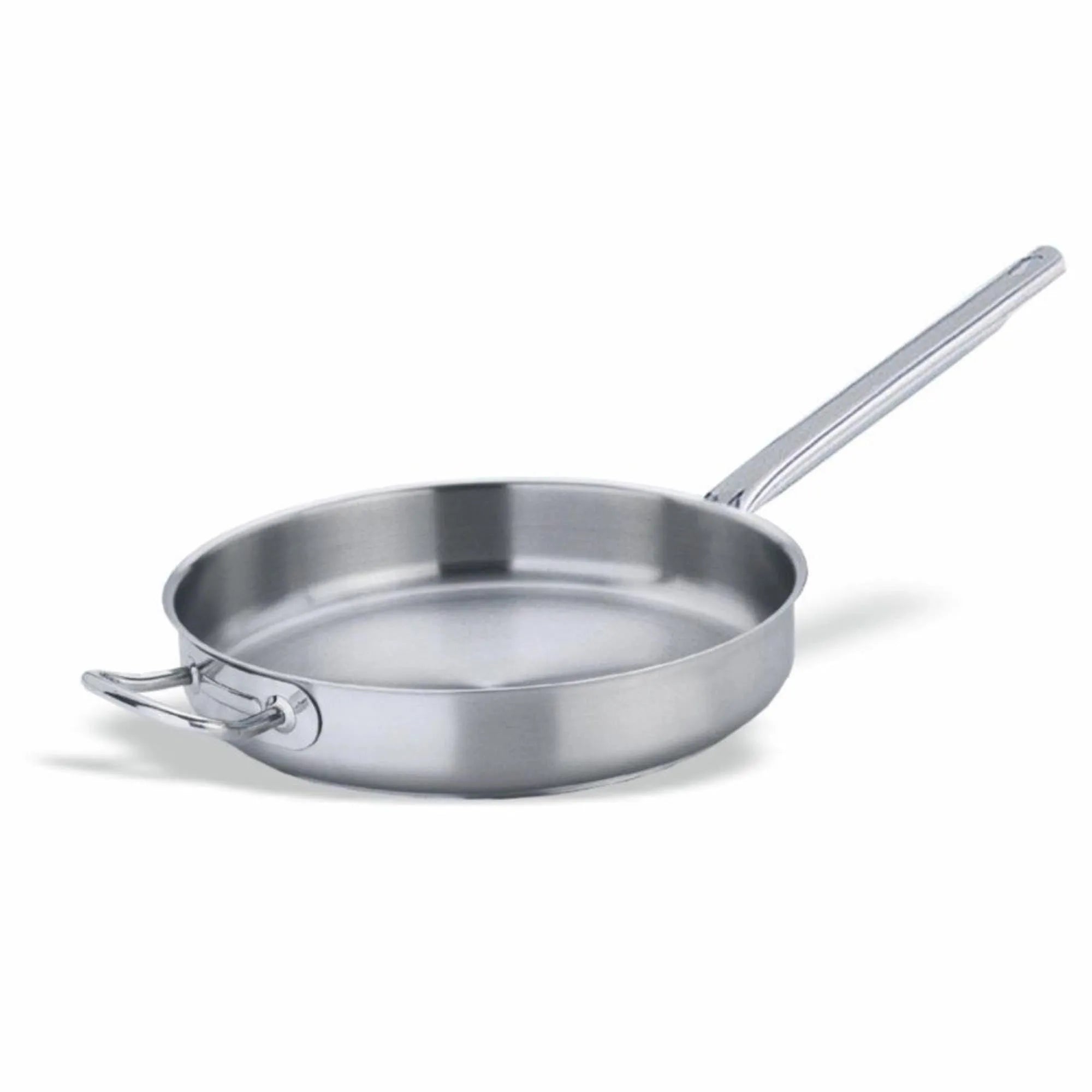 Inox Pro Stielkasserolle nieder m.Griff Ø40cm H:8cm 10lt in Silber präsentiert im Onlineshop von KAQTU Design AG. Topf ist von Vollrath