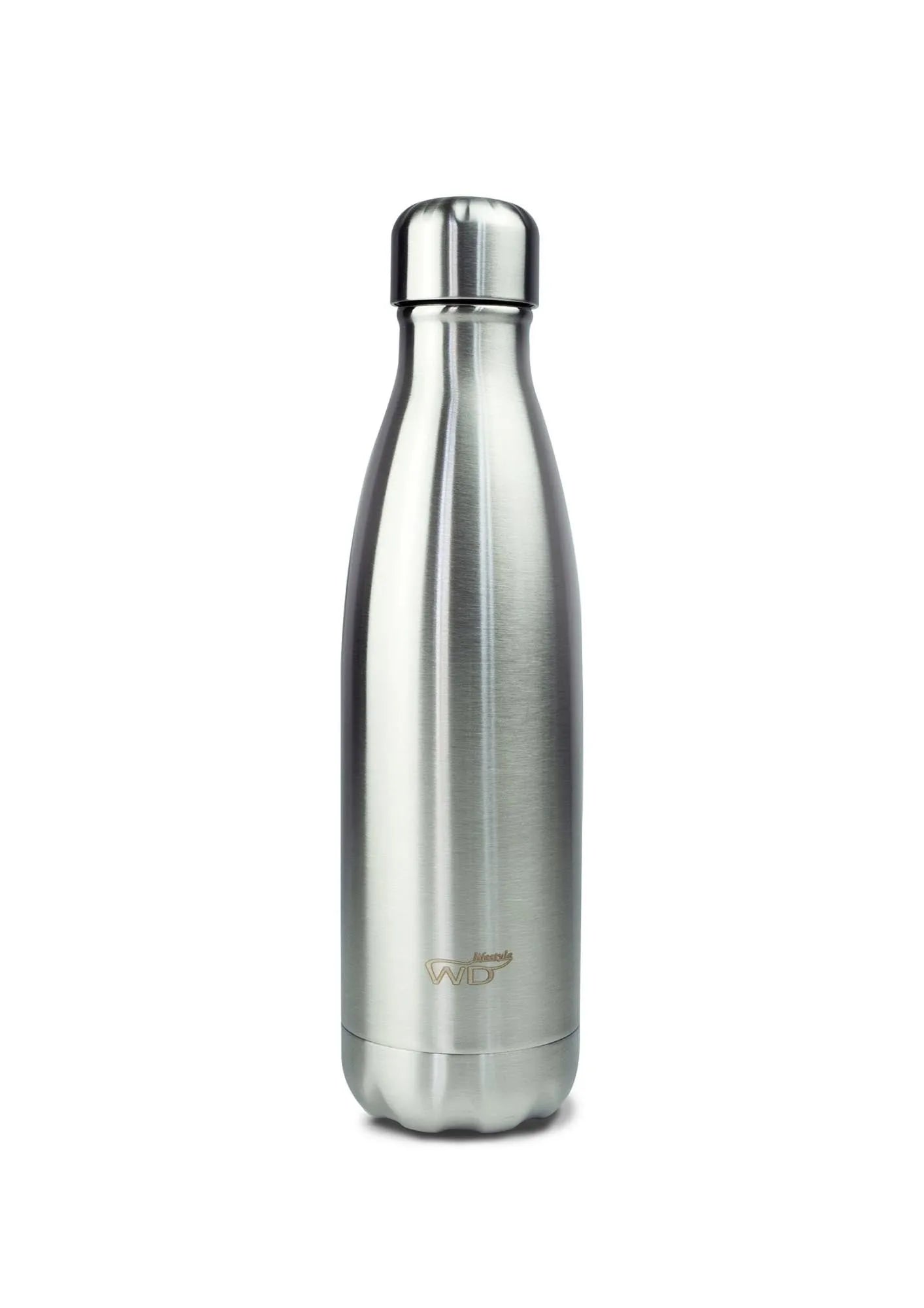 Elegante 500ml Isolierflasche von Easy Life: Hält Getränke 12h heiß, 24h kalt. Aus langlebigem Edelstahl, BPA-frei, ideal für unterwegs.