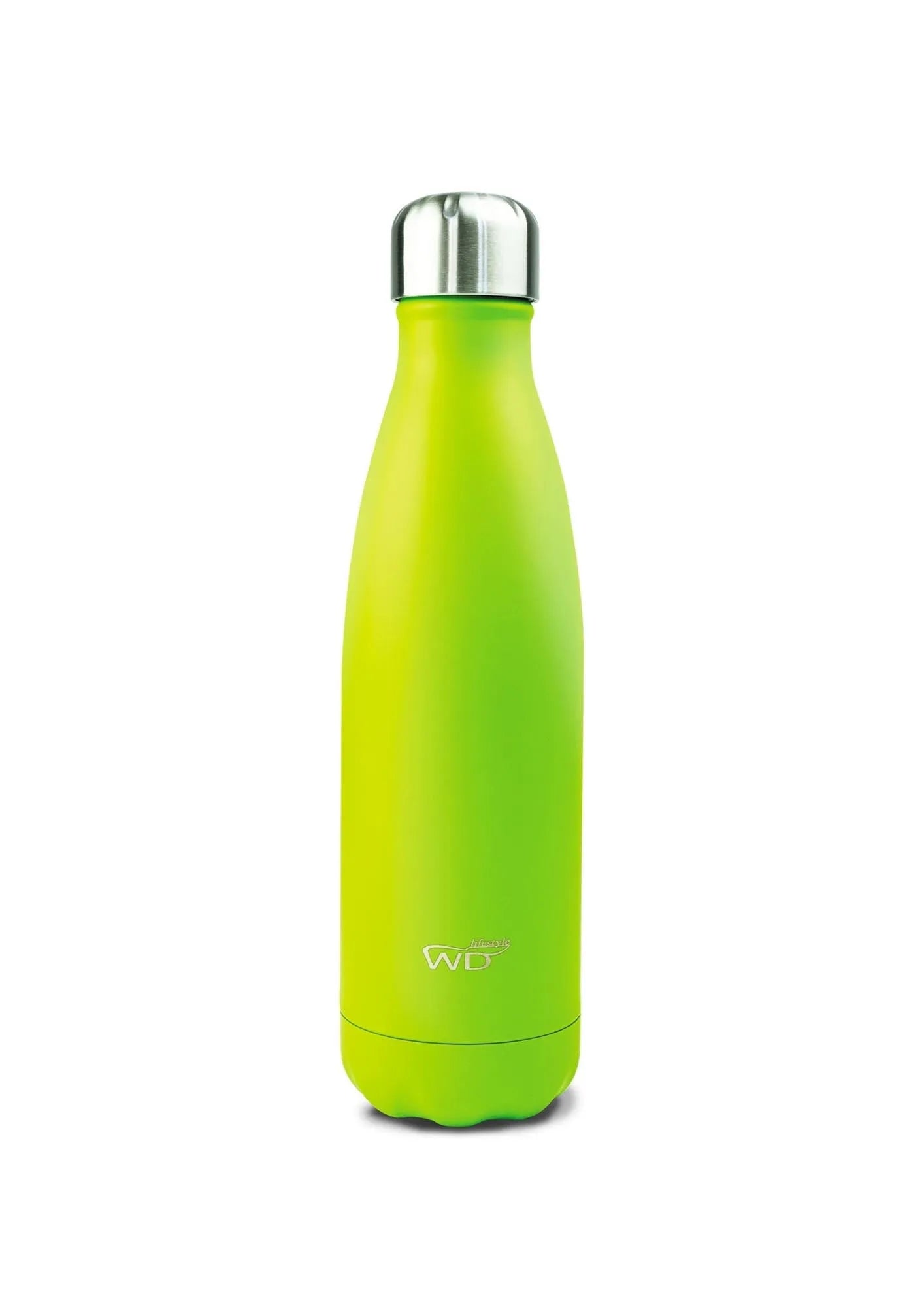 Doppelwandige 500ml Isolierflasche von Easy Life in Grün: Hält Getränke warm oder kalt, aus Edelstahl, BPA-frei, spülmaschinenfest.