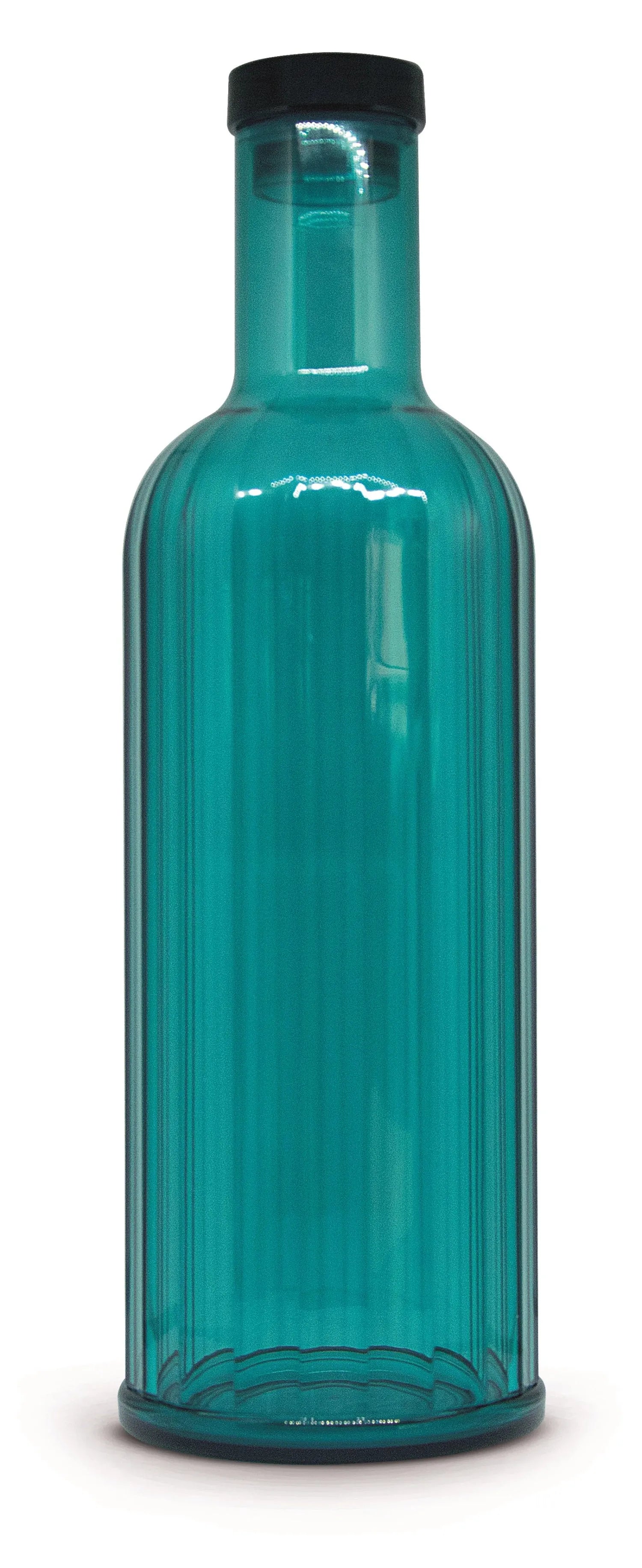 Flasche aus Acryl 1lt., türkis