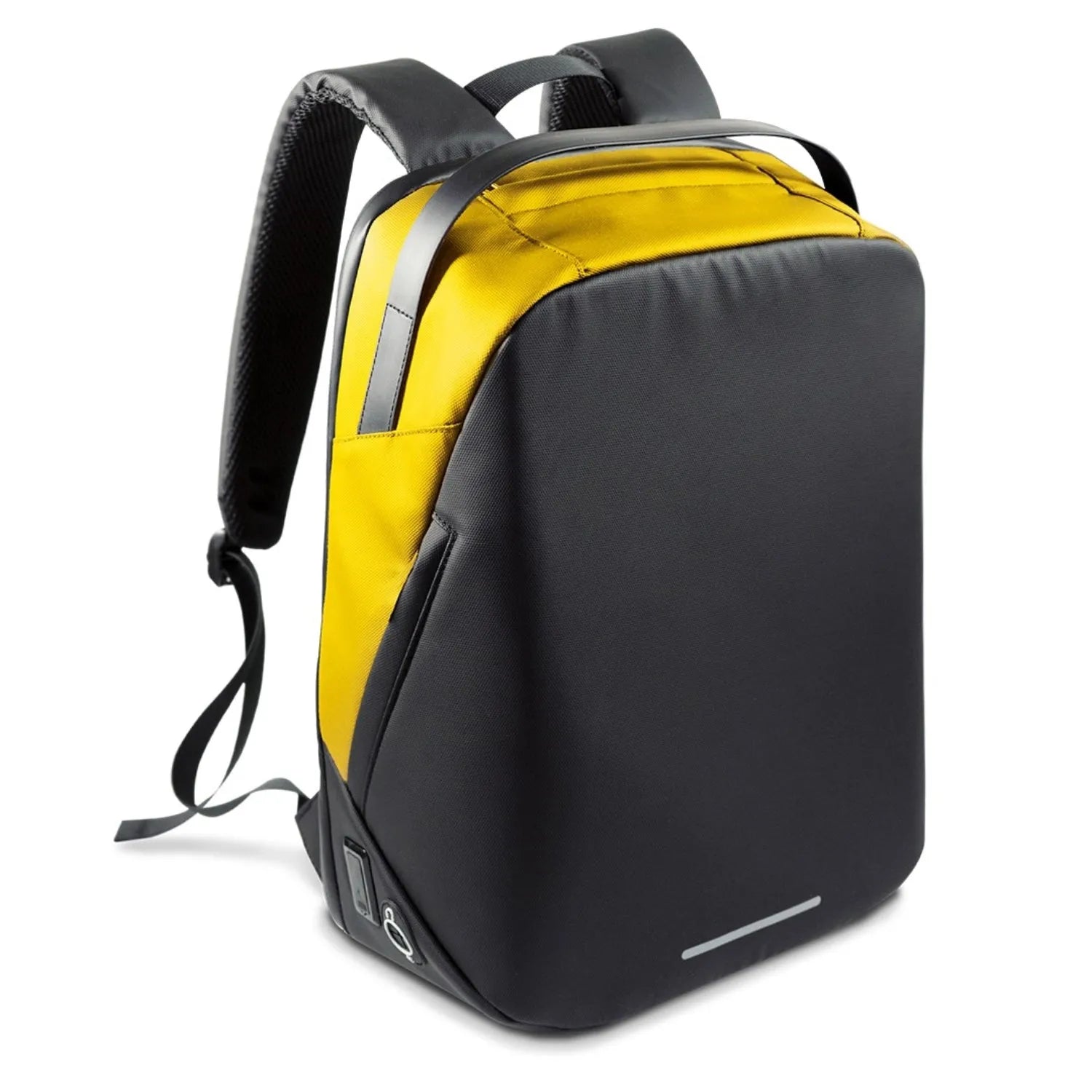 City Life Rucksack aus RPET 19 lt. 32x15x40 cm, gelb