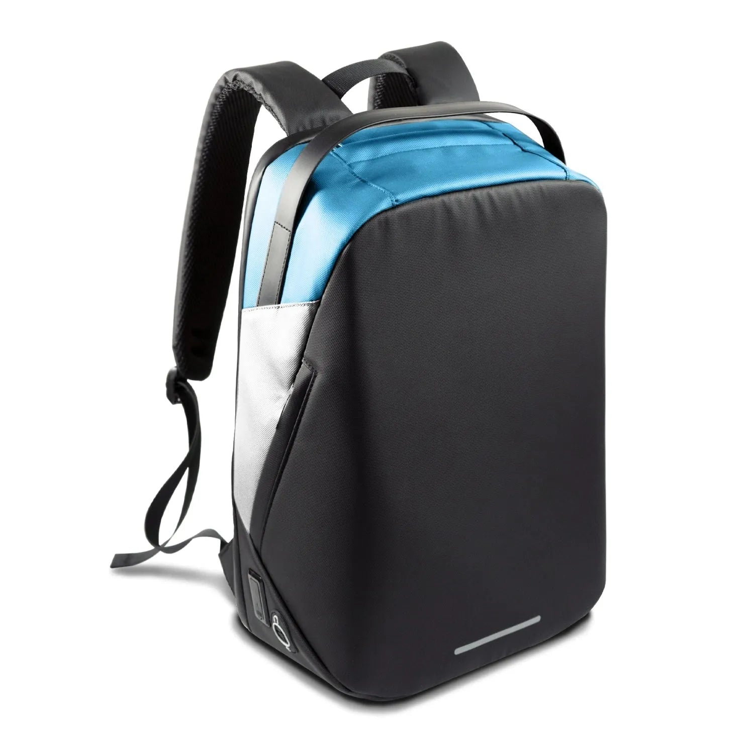 City Life COMPACT-Rucksack aus RPET 11lt. 28x12x38 cm blau