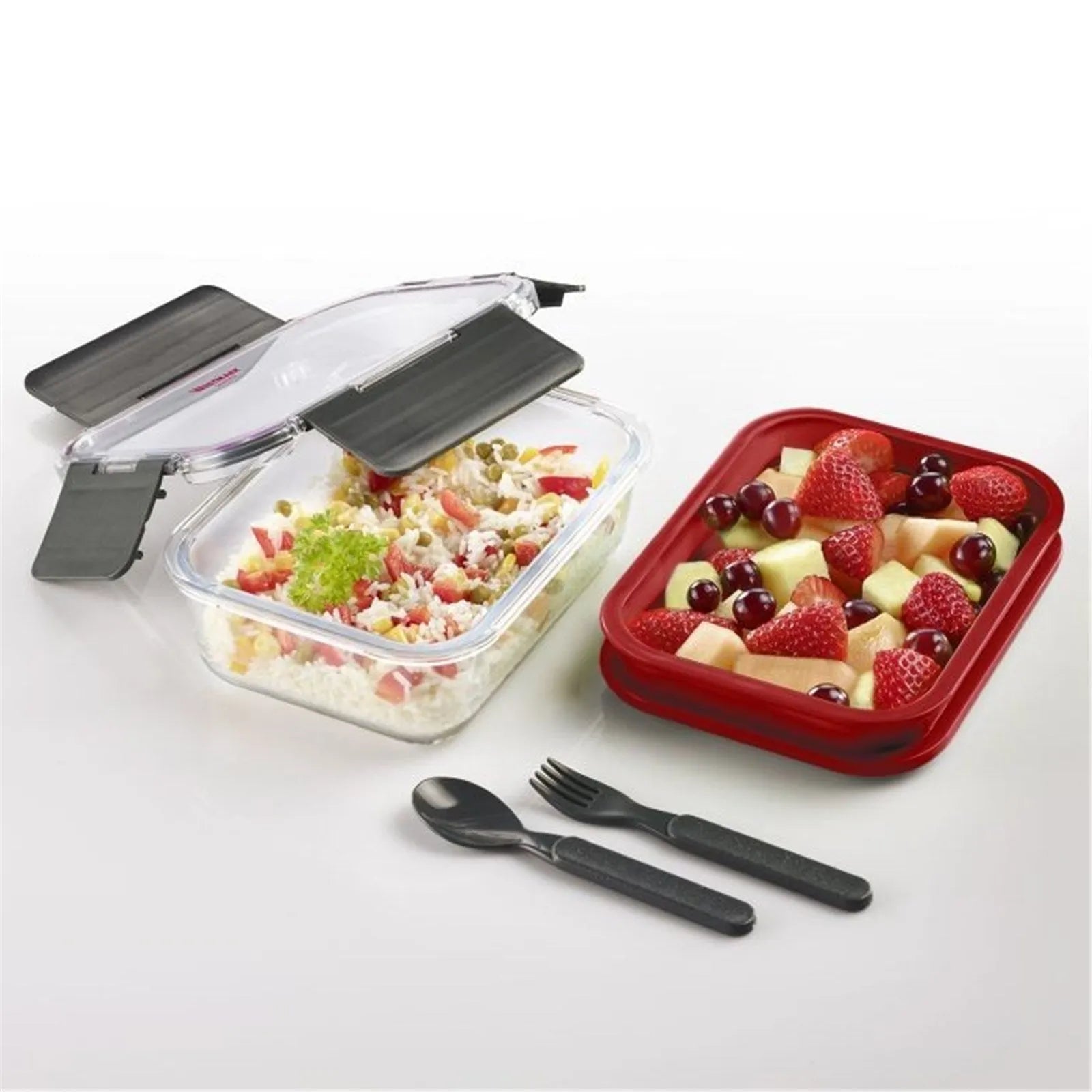 Lunch Box Comfort 1740ml, Rot - KAQTU Design