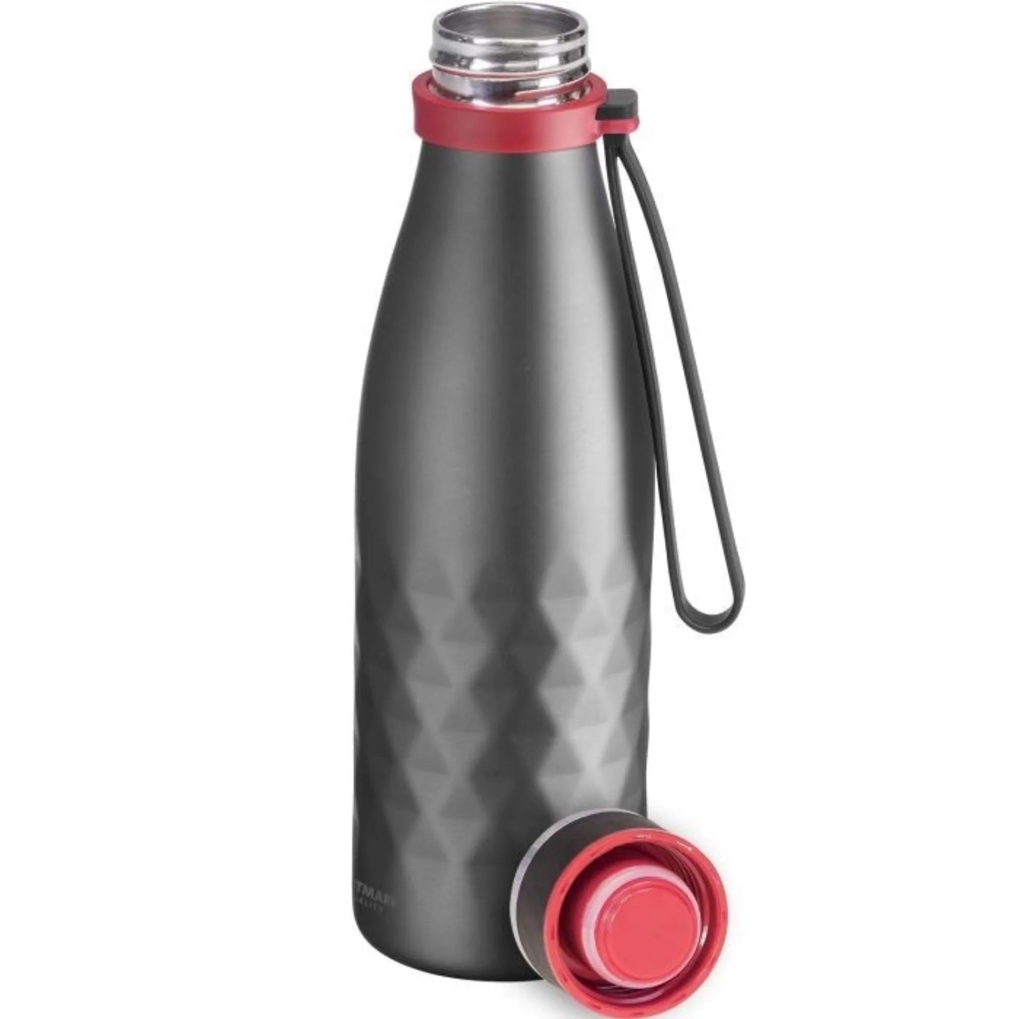 Isolierflasche Viva, 0,55 l, anthrazit, sb - KAQTU Design