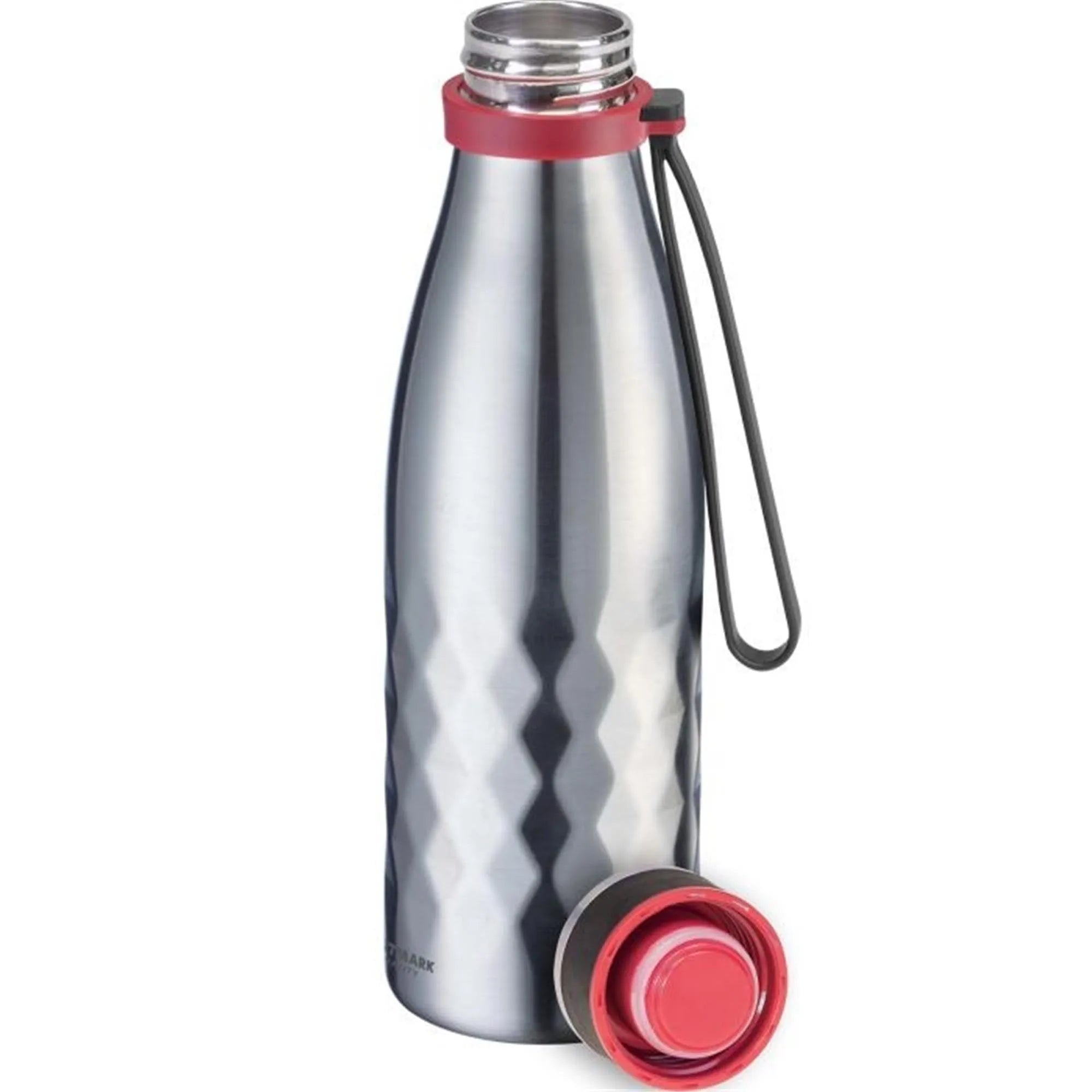 Isolierflasche Viva, 0,55 l, silber, sb - KAQTU Design