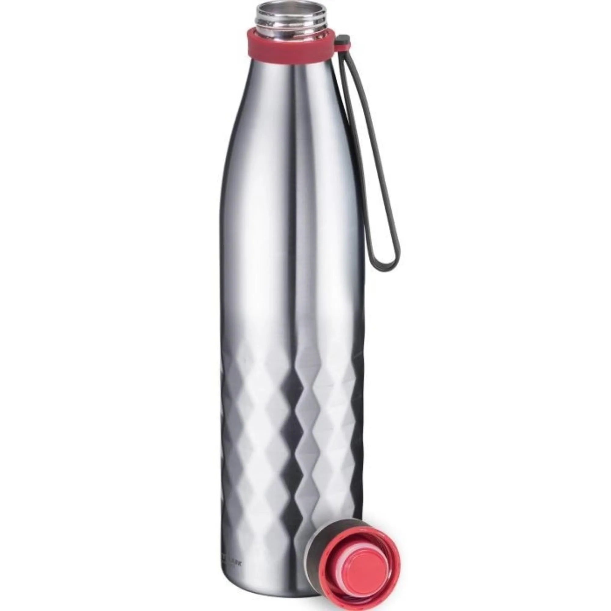 Isolierflasche Viva, 1 l, silber, sb - KAQTU Design