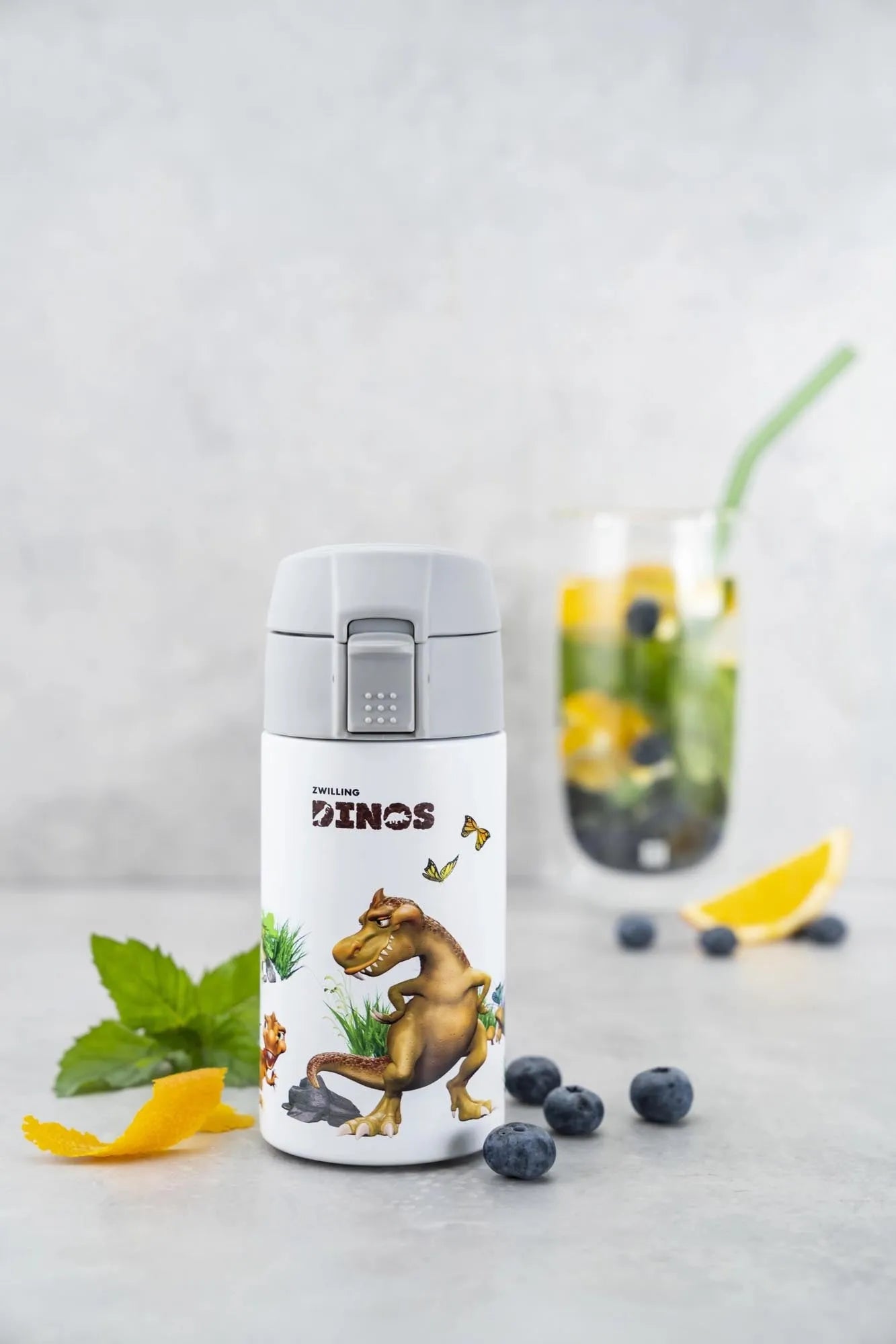 Trinkflasche Dinos 350ml - KAQTU Design