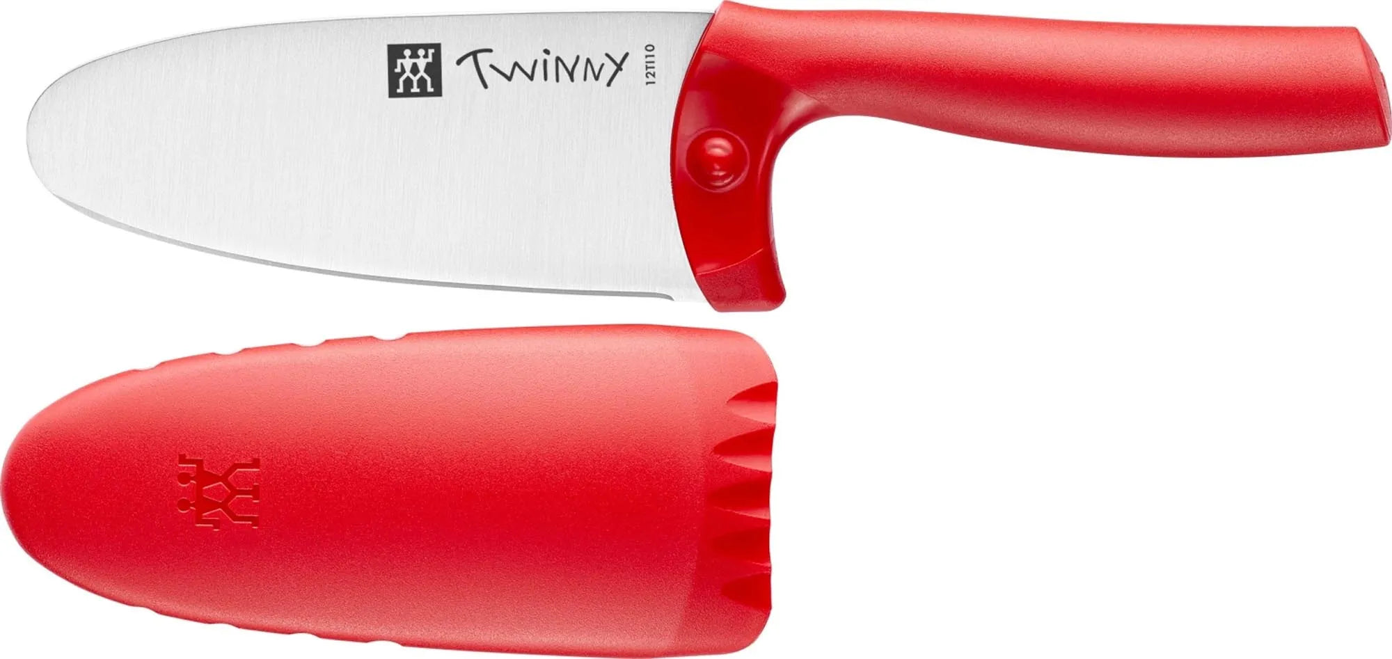 Zwilling Twinny Kinderkochmesser: 10cm Edelstahlklinge, ergonomischer Griff, rutschfest, ideal für kleine Köche. Perfekt für Kinderhände.