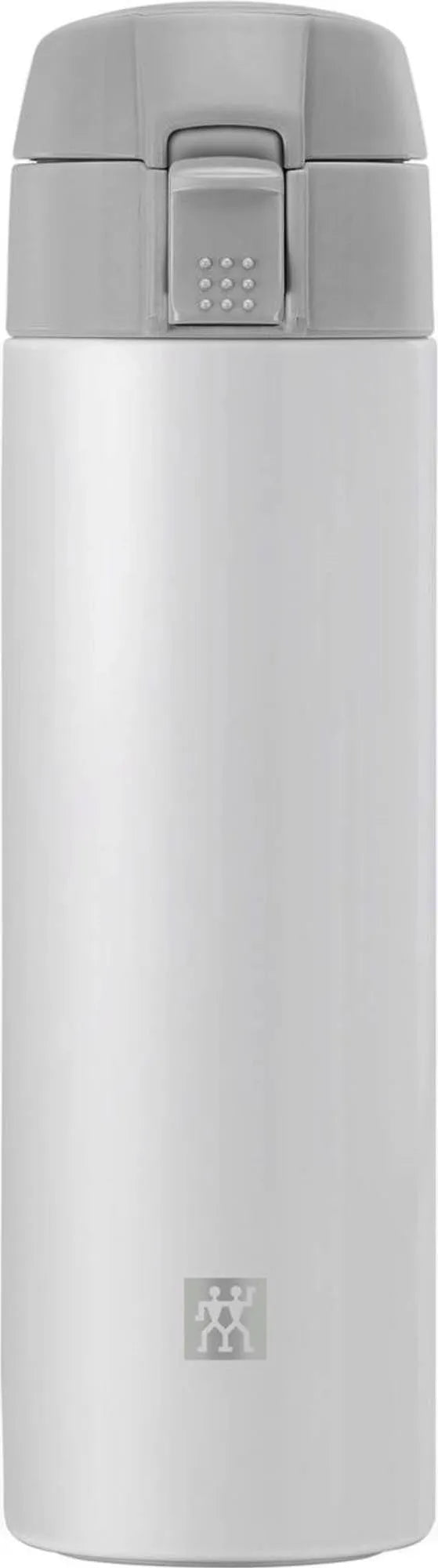 Zwilling Thermo Travel Mug: Eleganter 450 ml Isolierbecher in Silber.