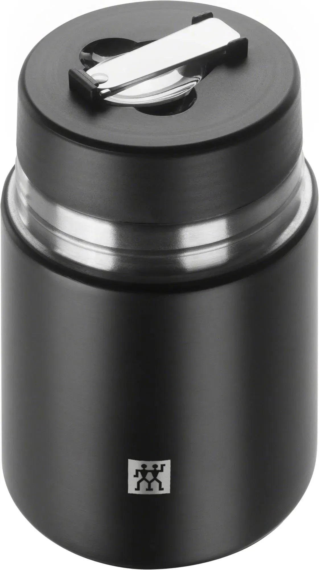 Zwilling Thermo Food Jar 700 ml, stilvoll in mattem Schwarz.