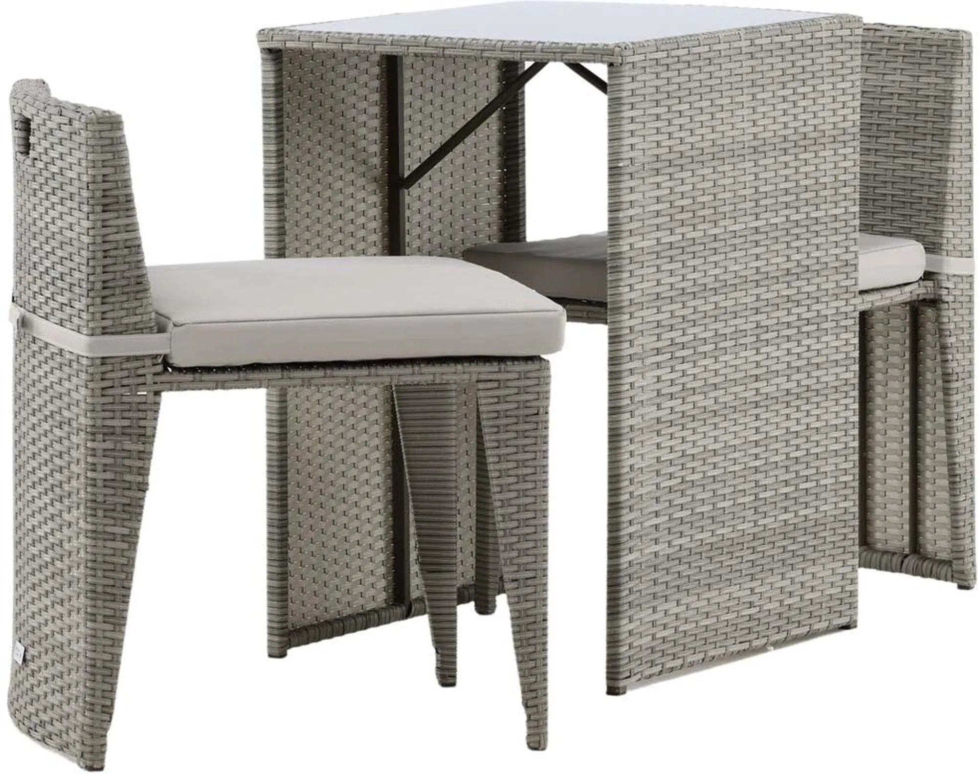 Savanna Café Outdoorset 66cm/2St., Gartentischset, KAQTU Design