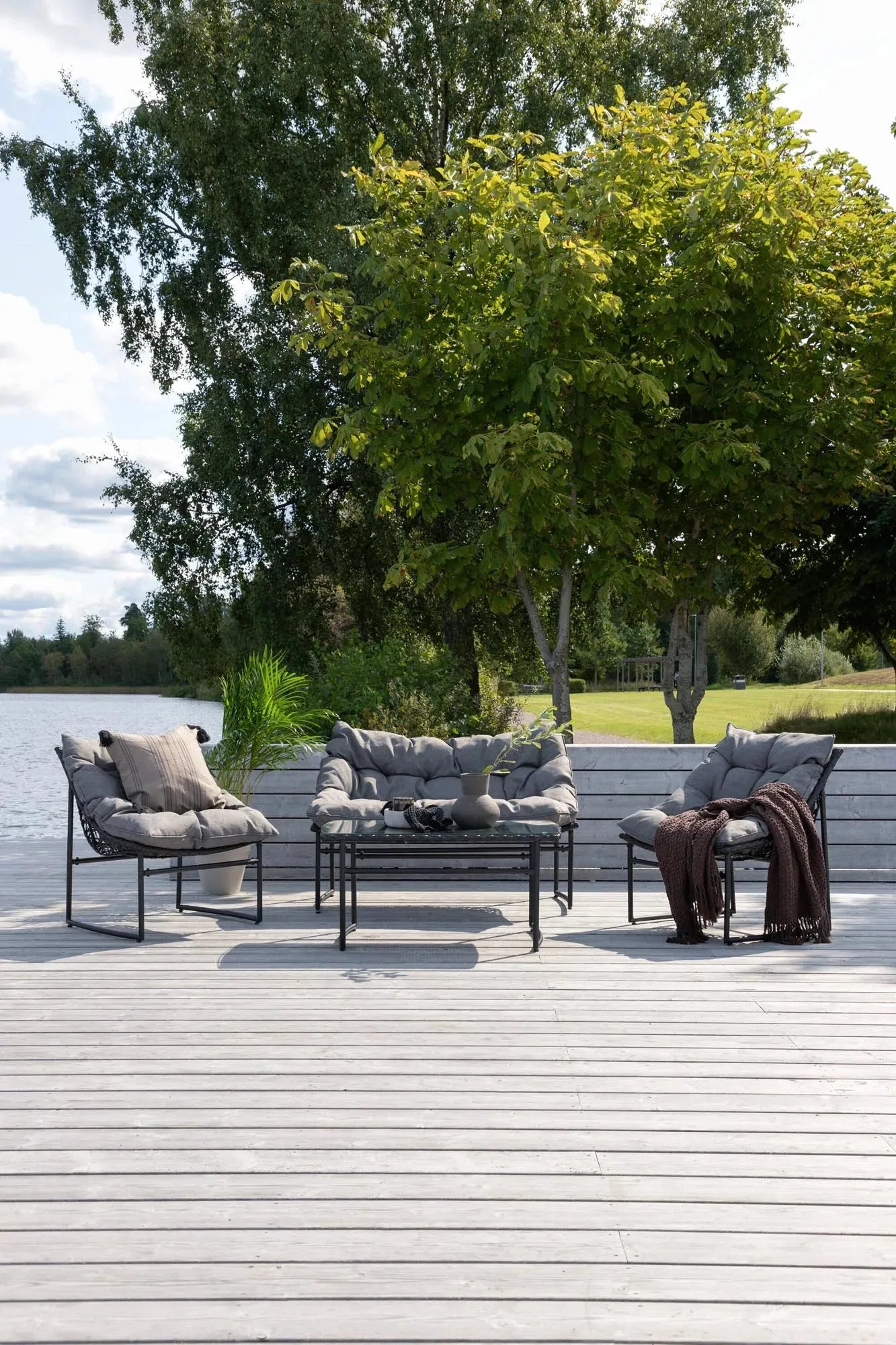 Tina Sofa Outdoorset 95cm - KAQTU Design