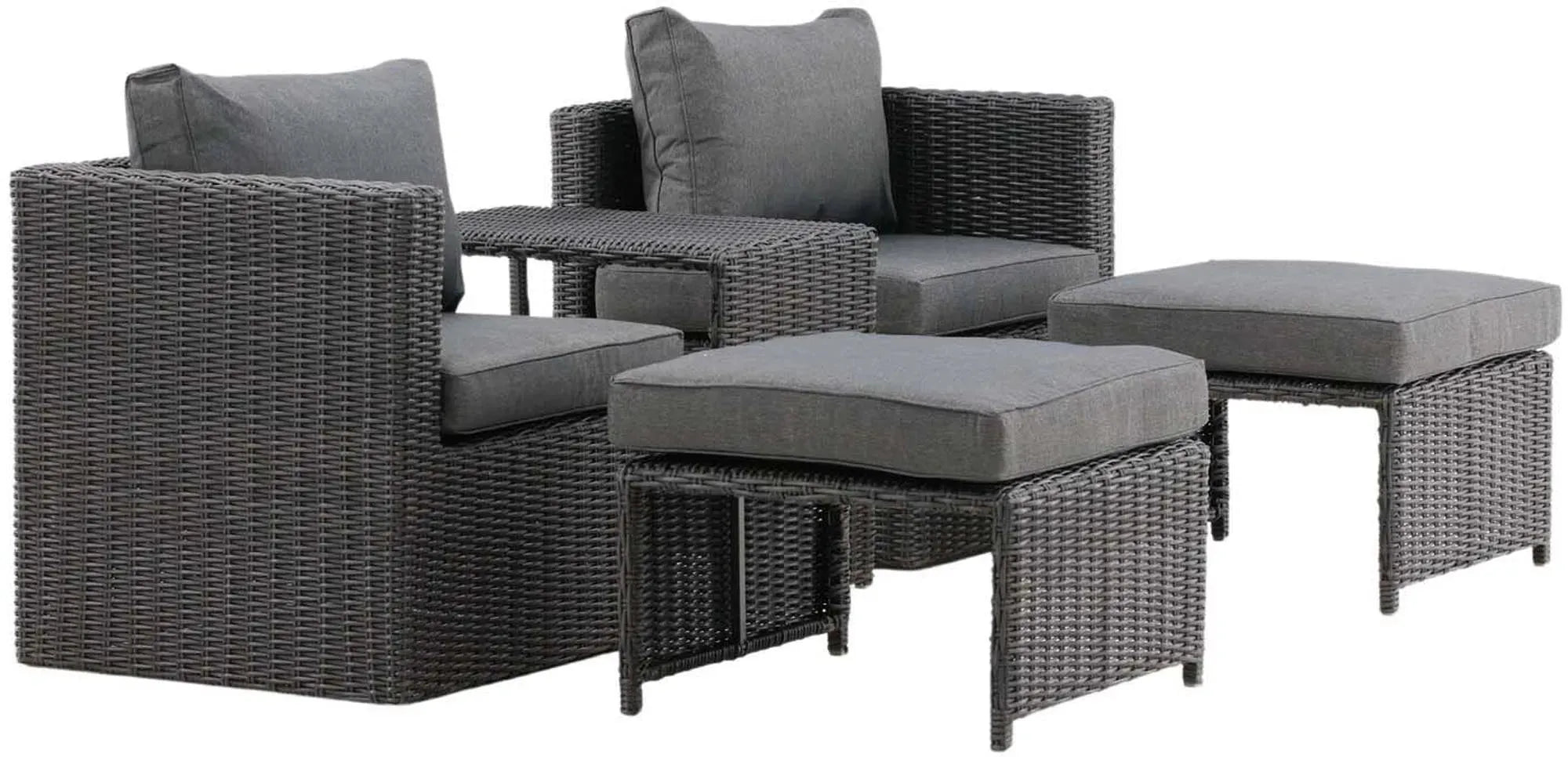 Quad Lounge Outdoorset 63cm - KAQTU Design