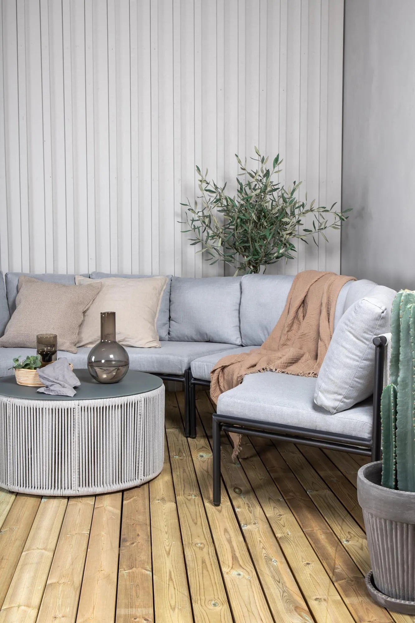 Virya Ecksofa Outdoorset ⌀70cm - KAQTU Design