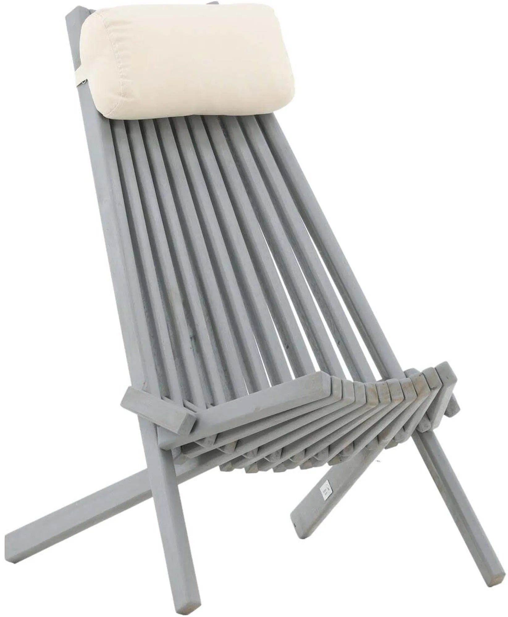 Eleganter Outdoor-Sessel aus Akazienholz, stilvoll und komfortabel, ideal für Terrasse und Garten.