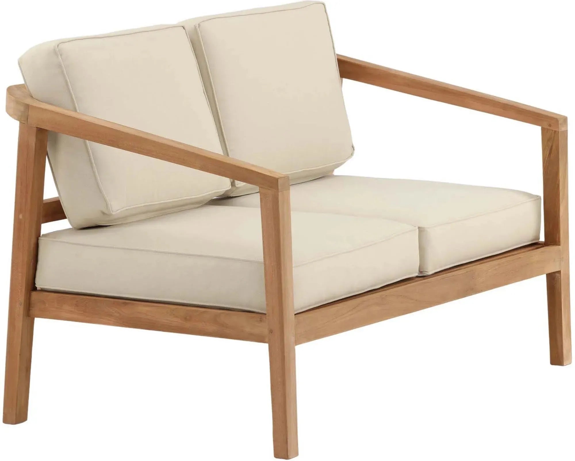 Kenya 2 Sitzer Sofa in Beige präsentiert im Onlineshop von KAQTU Design AG. Lounge Sofa ist von Venture Home