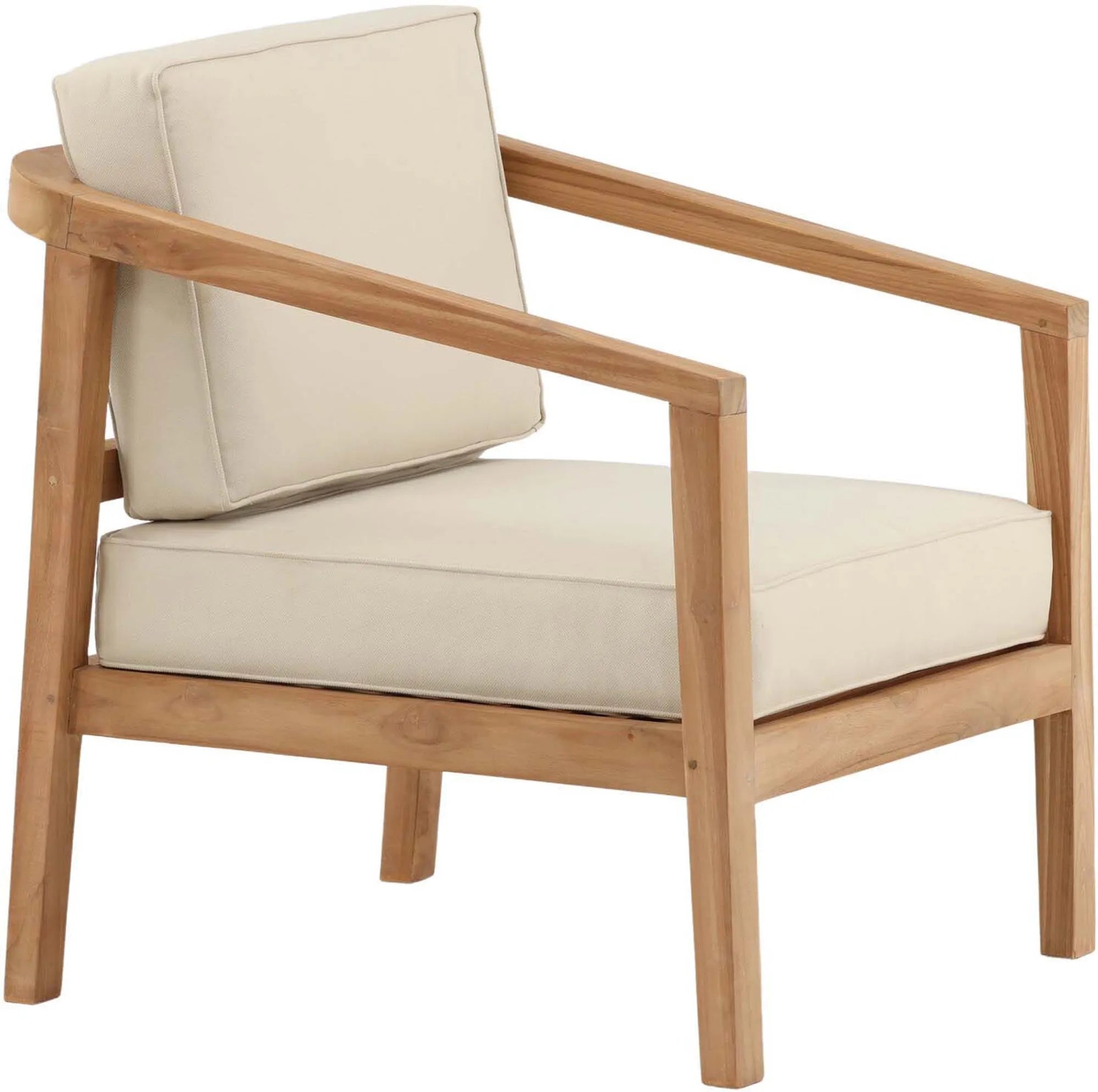 Stilvolles Kenya Kissen von Venture Home in sanftem Beige-Ton.