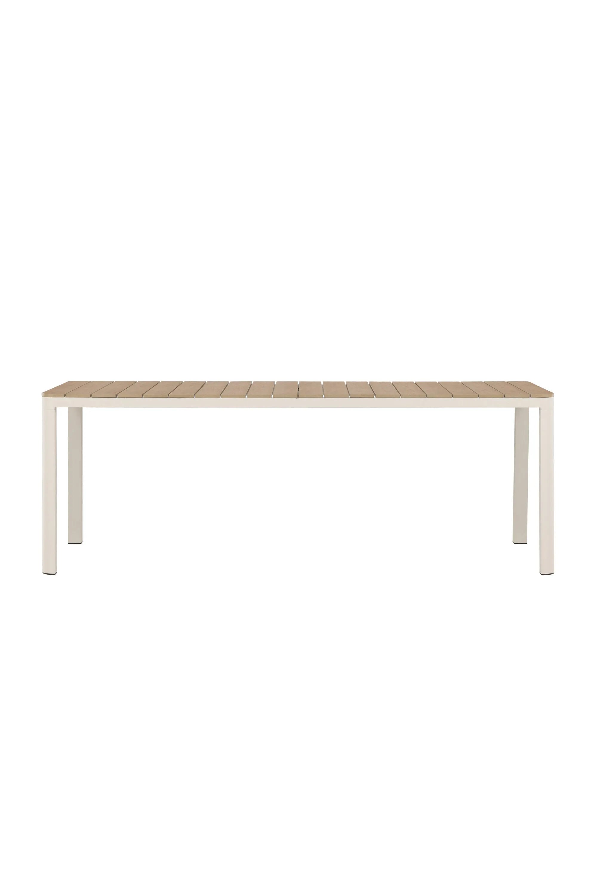 Rechteckiger Esstisch Etna in Beige präsentiert im Onlineshop von KAQTU Design AG. Gartentisch ist von Venture Home