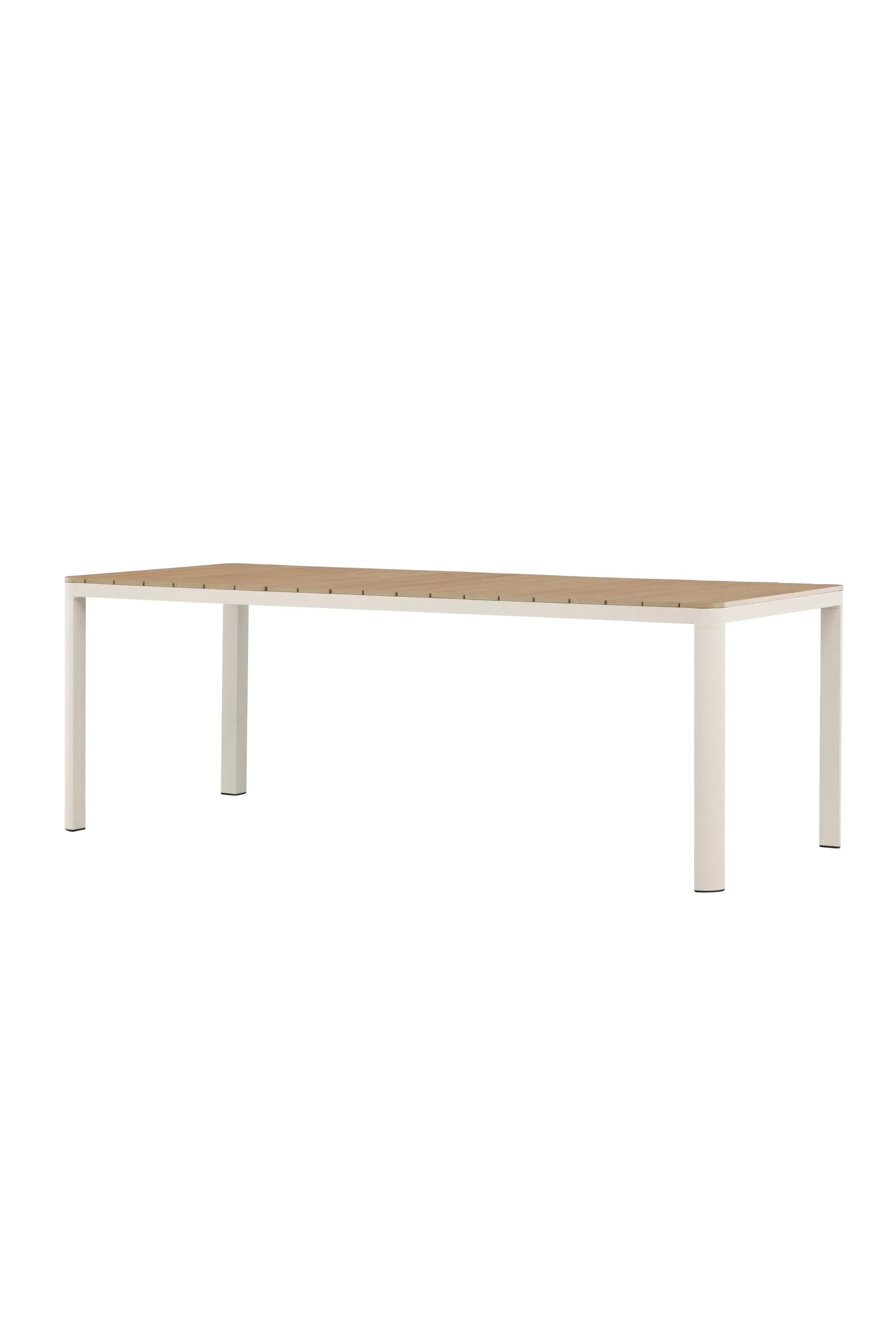 Rechteckiger Esstisch Etna in Beige präsentiert im Onlineshop von KAQTU Design AG. Gartentisch ist von Venture Home