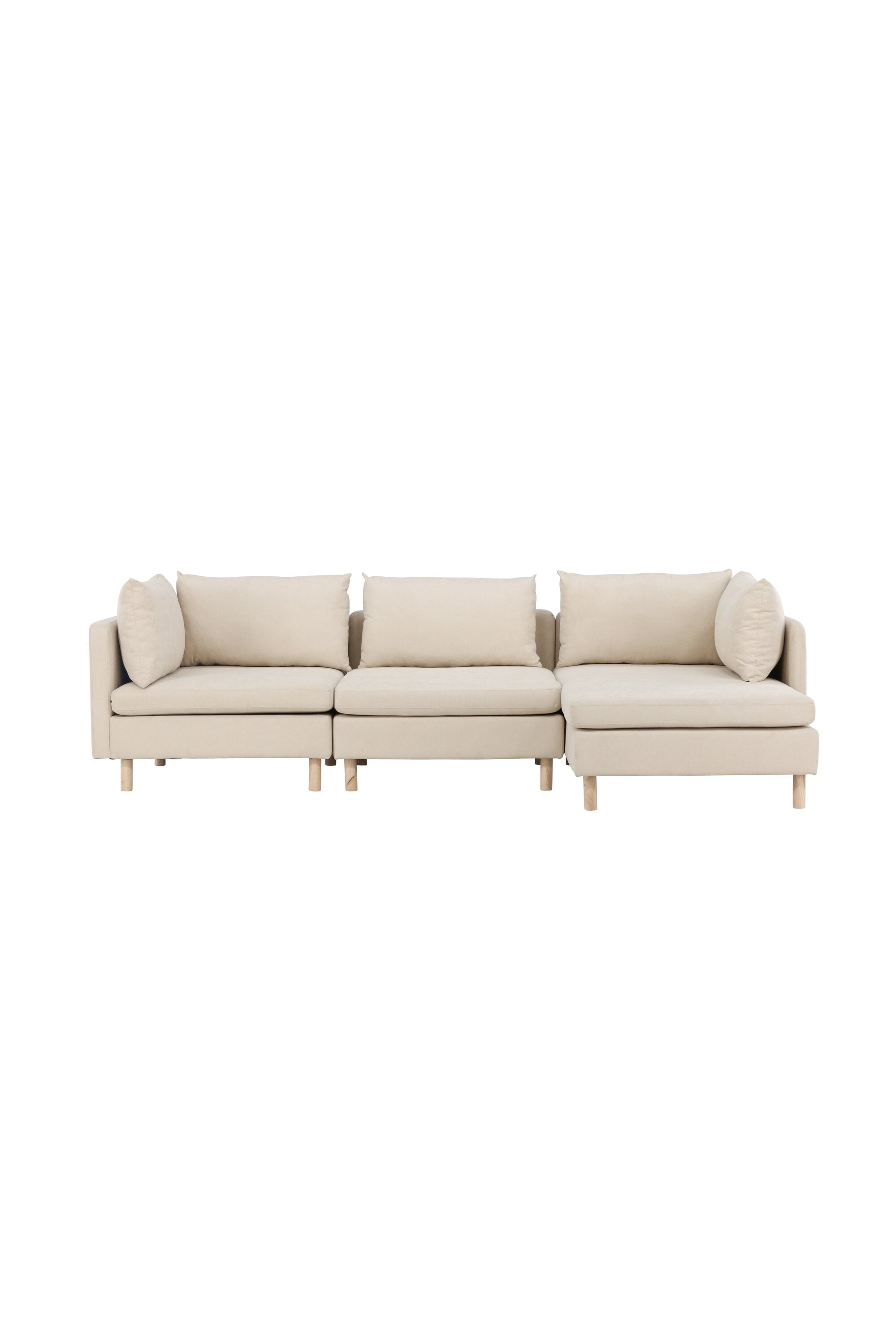 Zero 3-Seat Sofa in Beige präsentiert im Onlineshop von KAQTU Design AG. 3er Sofa ist von Venture Home