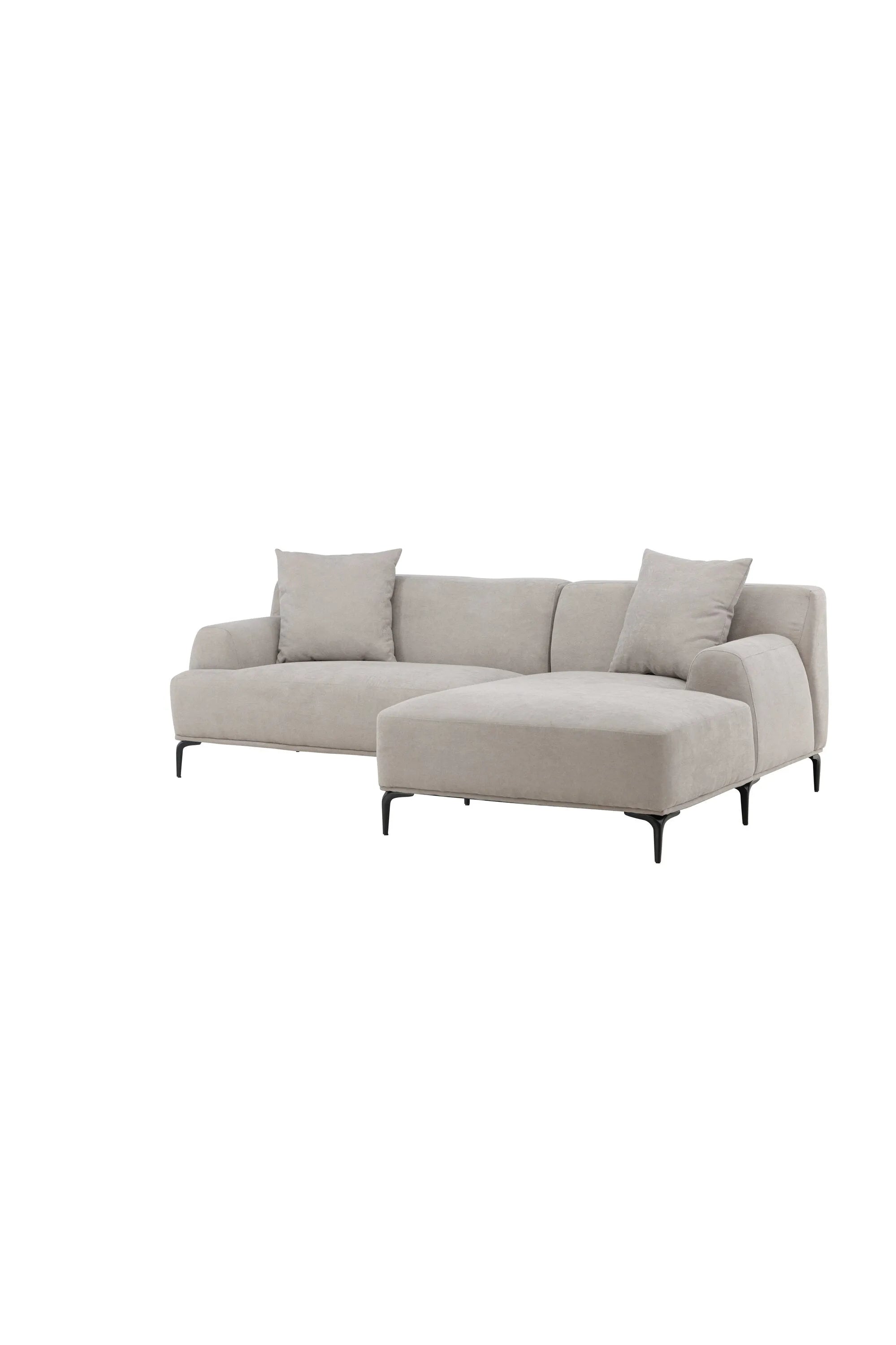 Viskan 3-Seat Sofa in Schwarz/ Hellgrau präsentiert im Onlineshop von KAQTU Design AG. 3er Sofa ist von Venture Home