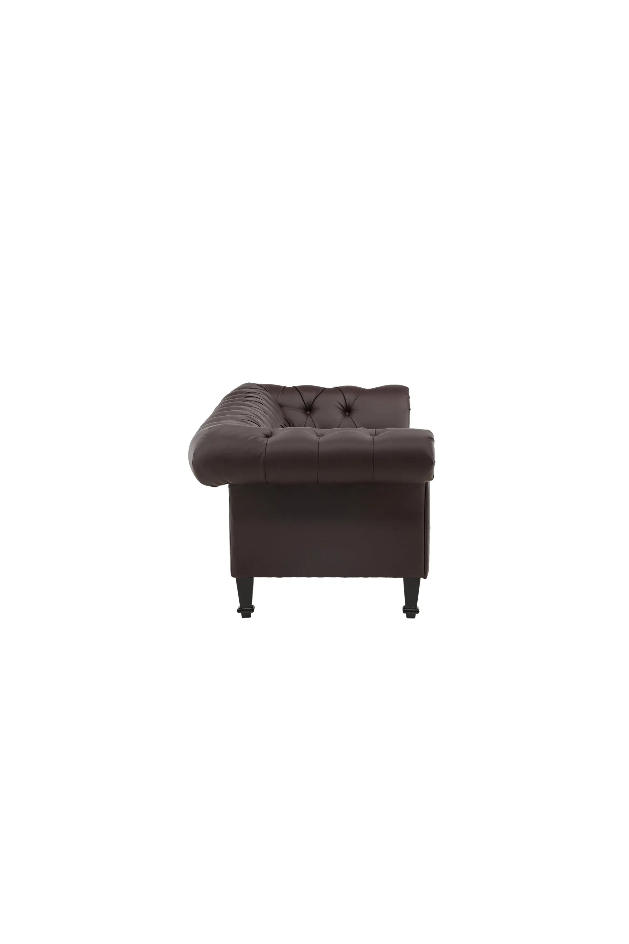 Ätran 3-Seat Sofa in Schwarz Braun präsentiert im Onlineshop von KAQTU Design AG. 3er Sofa ist von Venture Home