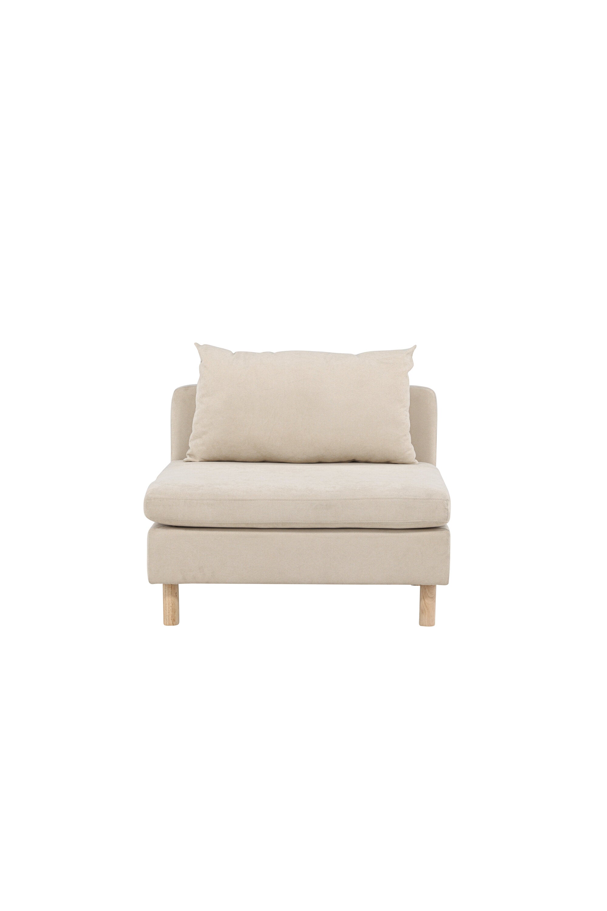 Zero Single Sofa in Beige präsentiert im Onlineshop von KAQTU Design AG. Modulares Sofa ist von Venture Home