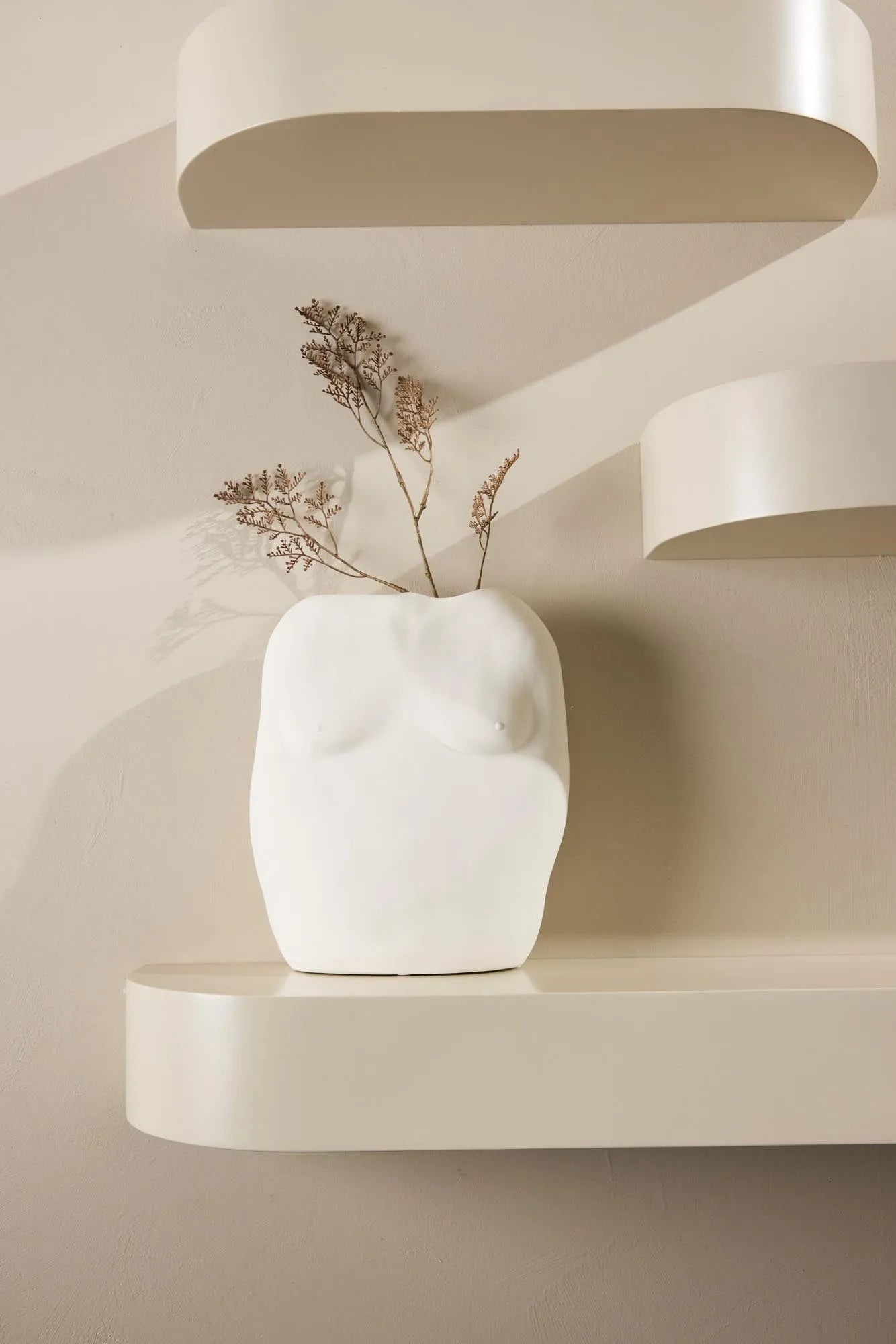 Glow Hyllor Wandregal in Beige präsentiert im Onlineshop von KAQTU Design AG. Wandregal ist von Venture Home