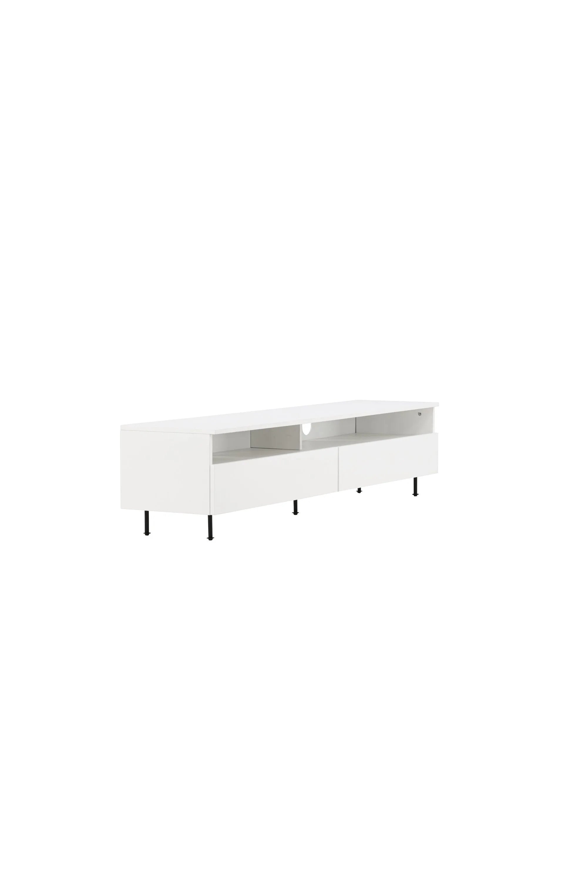 Navarra TV Sideboard in Schwarz/ Weisswäsche präsentiert im Onlineshop von KAQTU Design AG. Sideboard ist von Venture Home