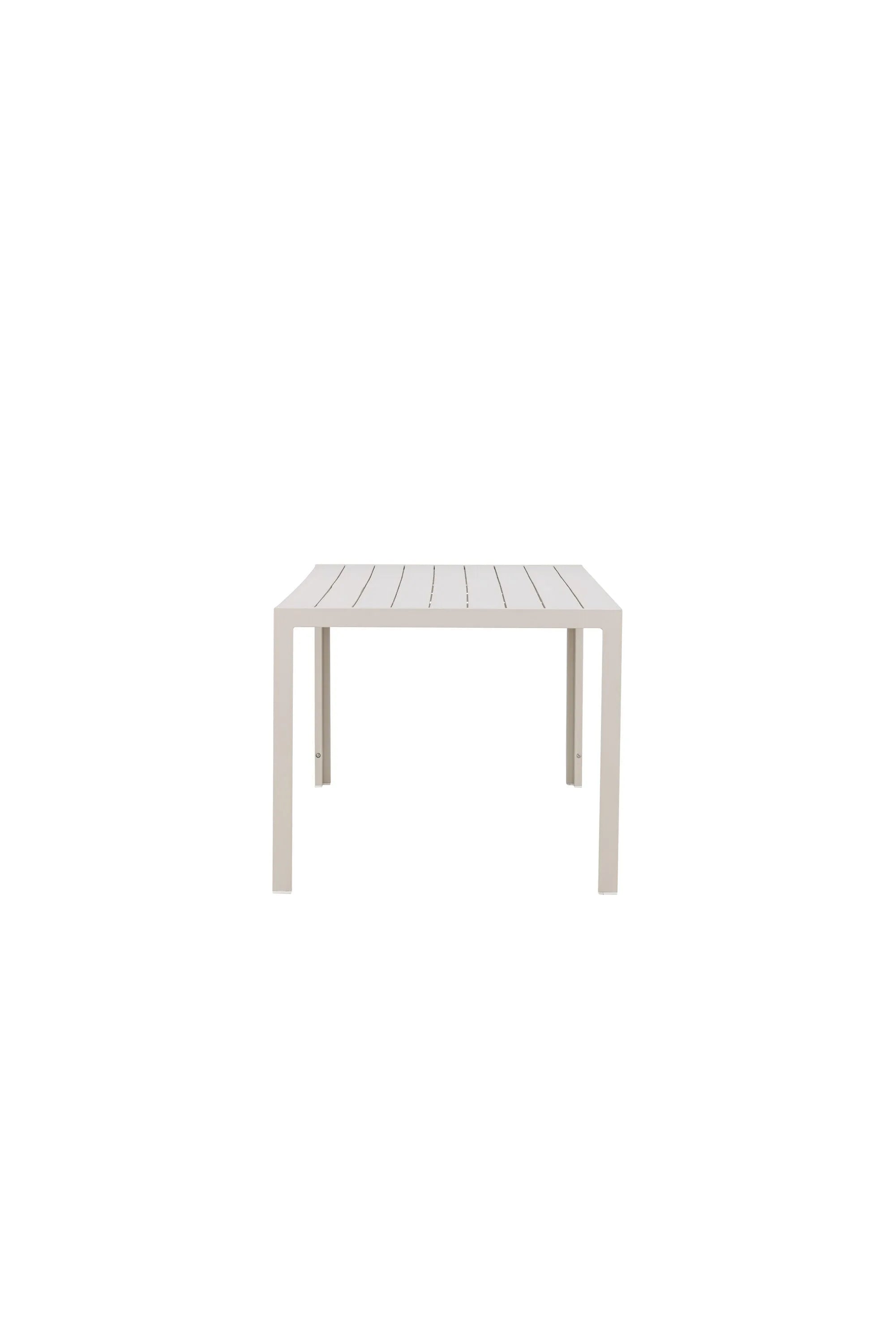 Rechteckiger Esstisch brechen in Beige präsentiert im Onlineshop von KAQTU Design AG. Gartentisch ist von Venture Home