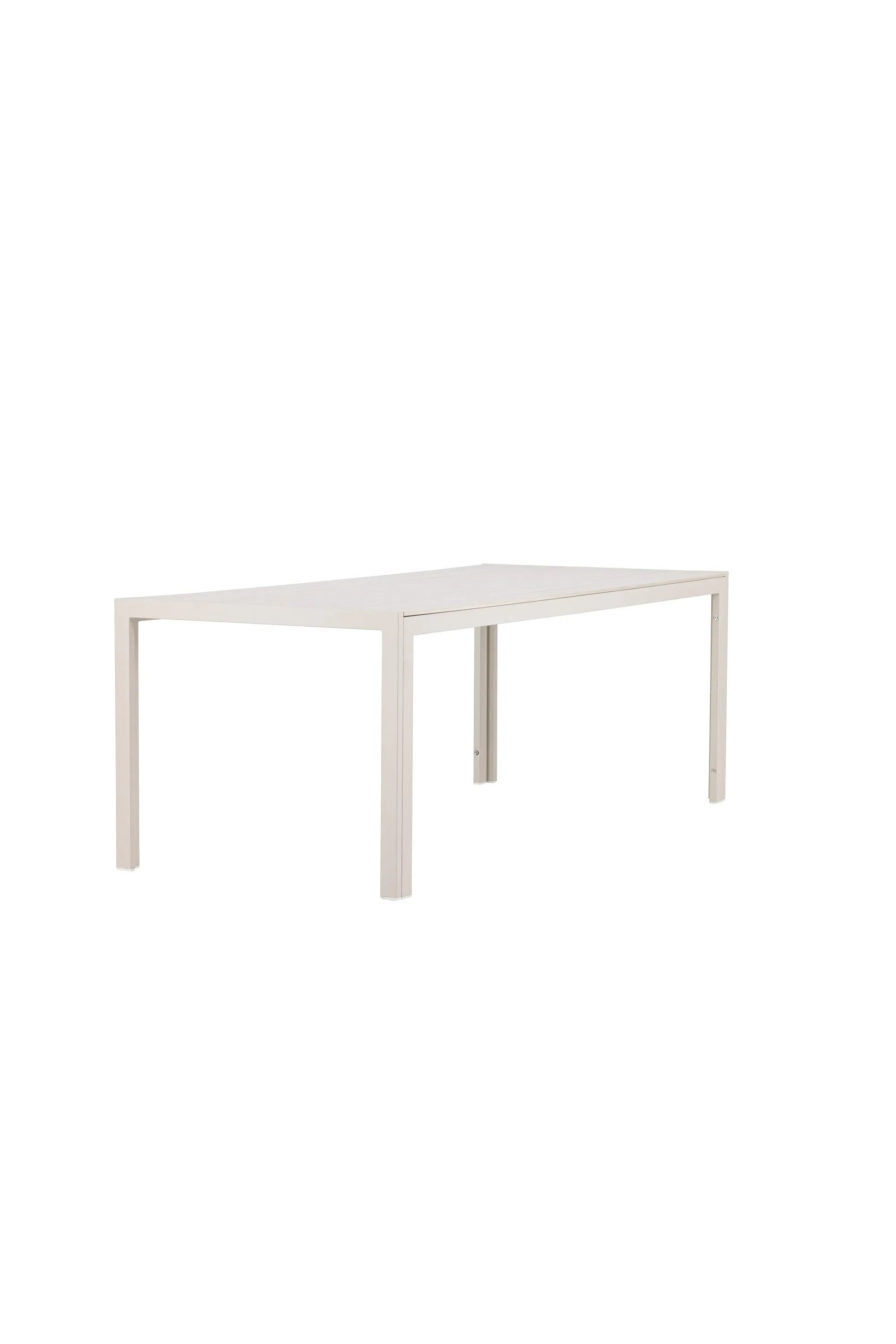 Rechteckiger Esstisch brechen in Beige präsentiert im Onlineshop von KAQTU Design AG. Gartentisch ist von Venture Home