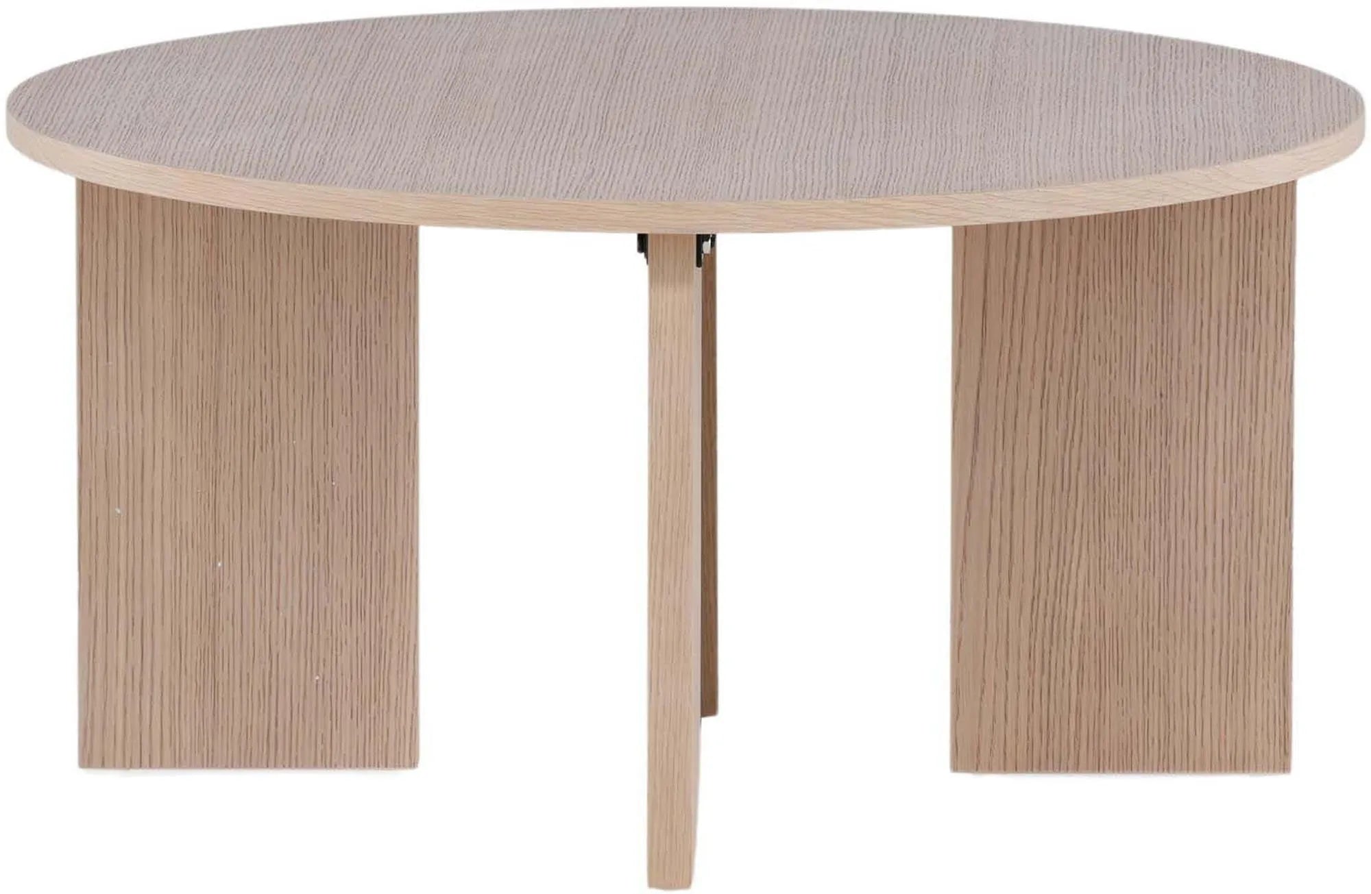 Eleganter Askerön Beistelltisch von Vind: Weißes MDF, robustes Design, vielseitig für Wohnzimmer, Schlafzimmer oder Flur.