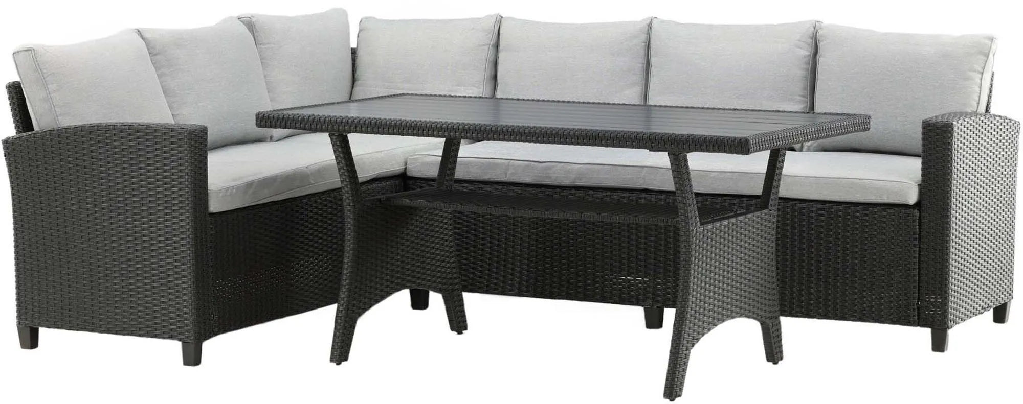 Brentwood Ecksofa Outdoorset 145cm, Loungeset, KAQTU Design