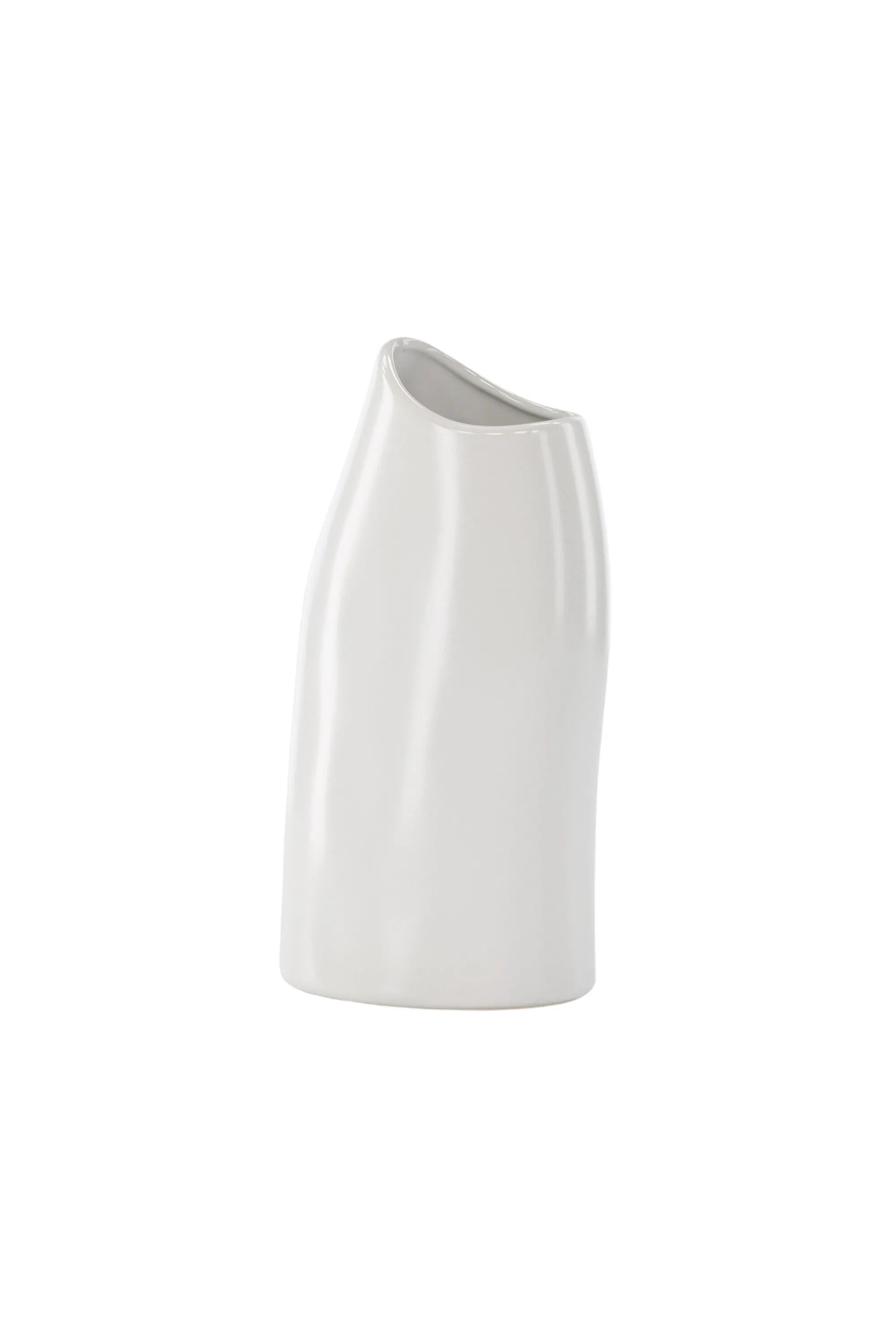 Ernst Vase in Schwarz-Weiss präsentiert im Onlineshop von KAQTU Design AG. Vase ist von Venture Home