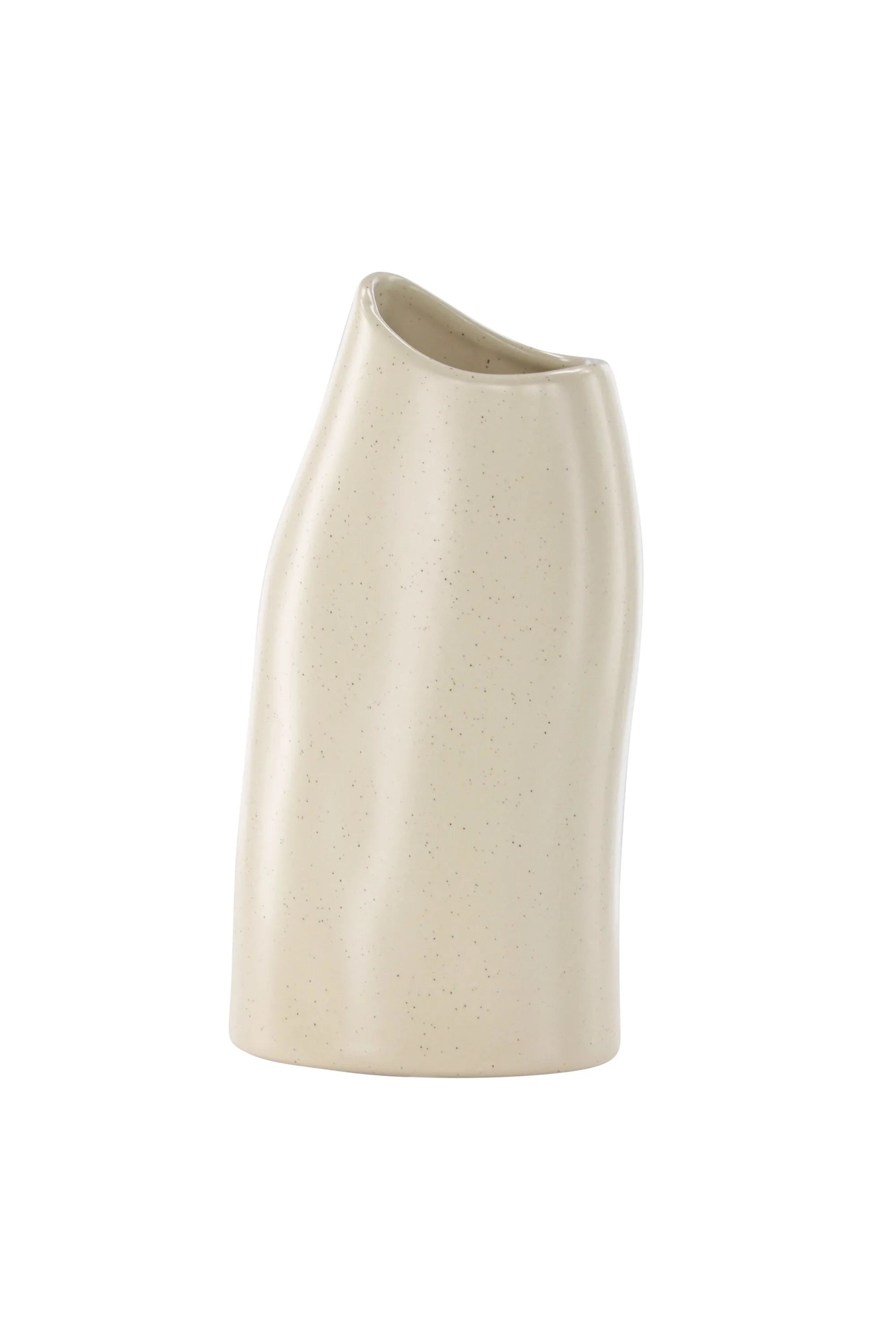 Ernst Vase in Schwarz-Weiss präsentiert im Onlineshop von KAQTU Design AG. Vase ist von Venture Home