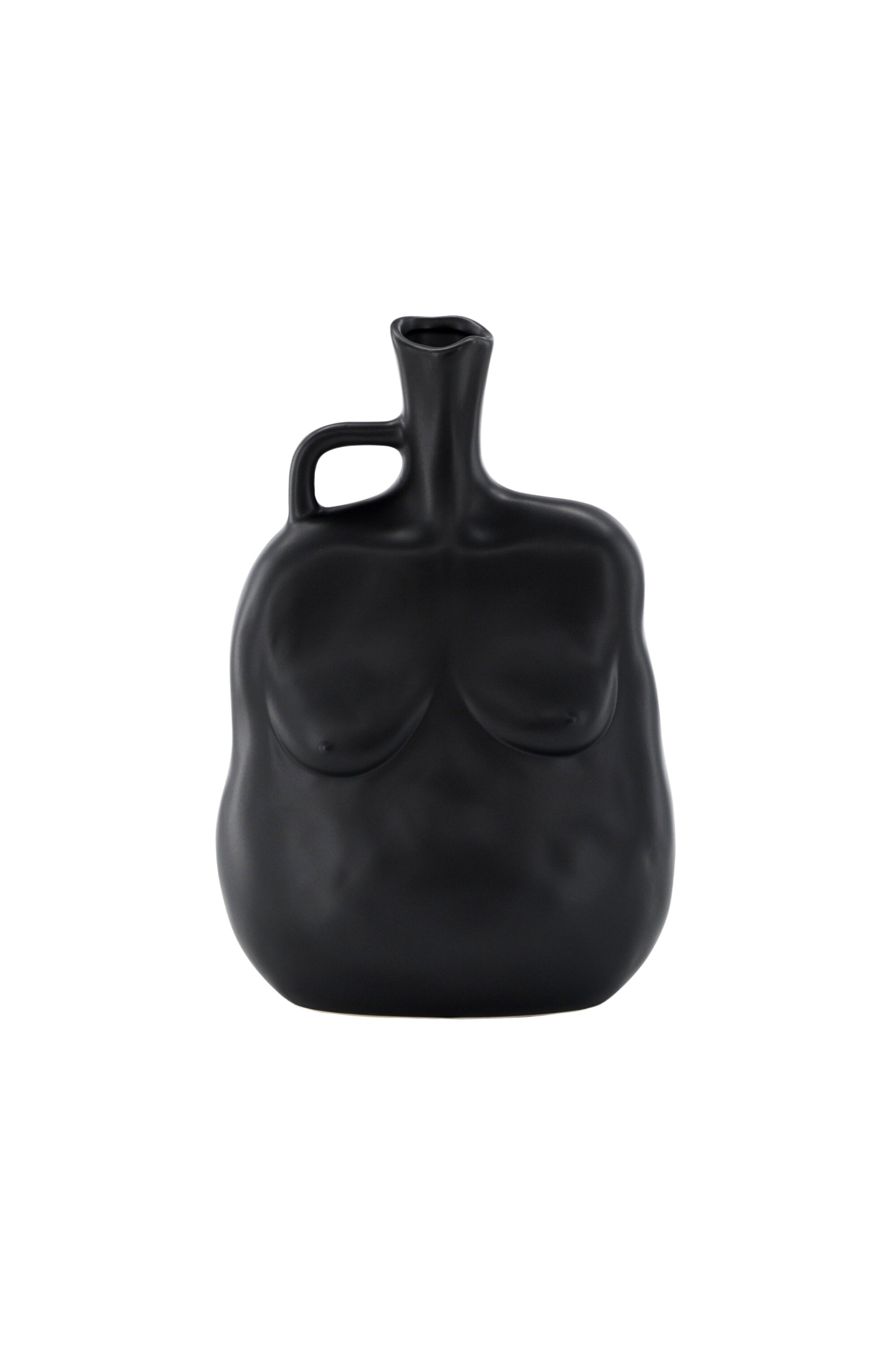 Conta Vase in Schwarz präsentiert im Onlineshop von KAQTU Design AG. Vase ist von Venture Home