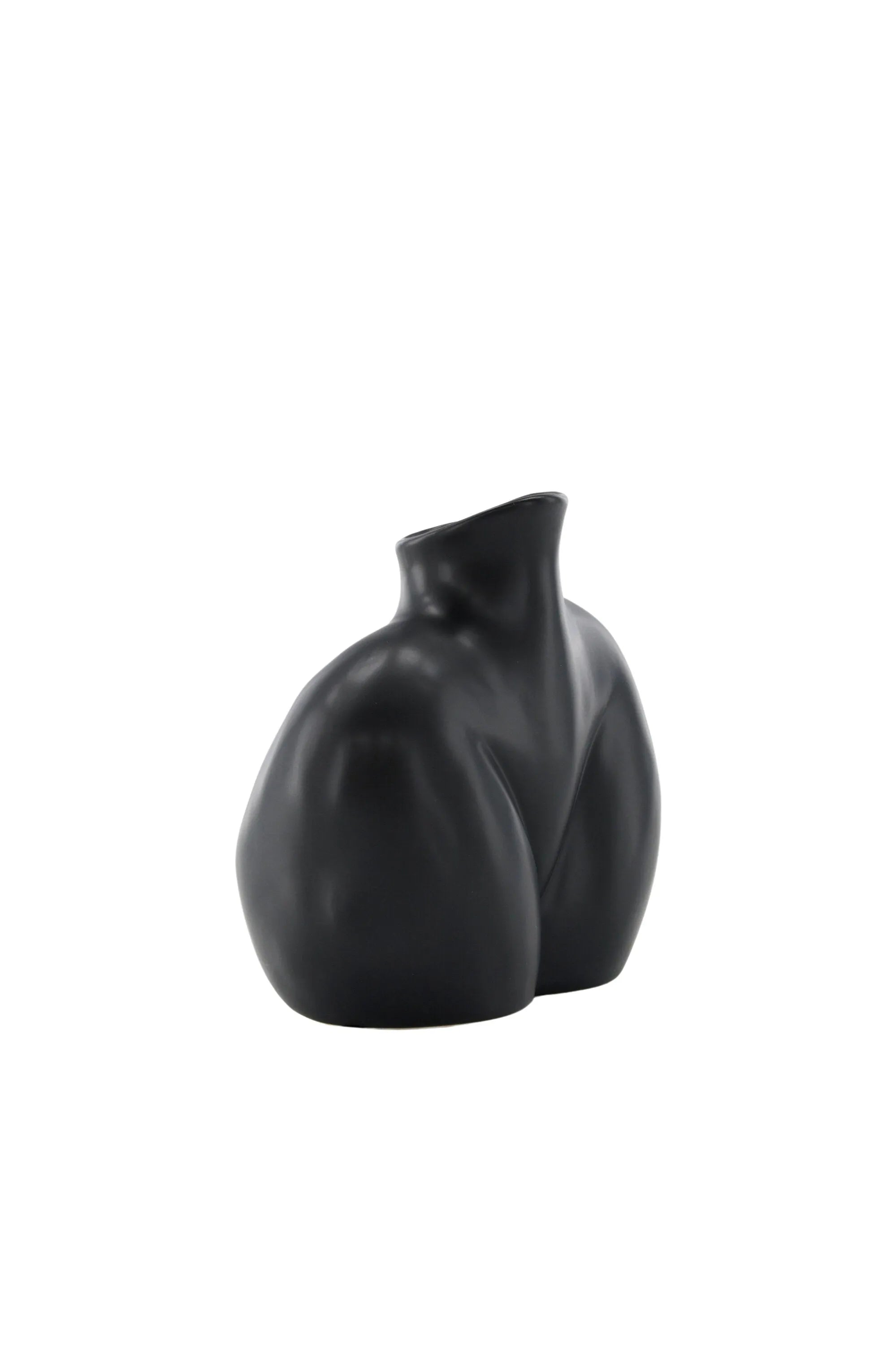 Harvey Vase in Schwarz präsentiert im Onlineshop von KAQTU Design AG. Vase ist von Venture Home