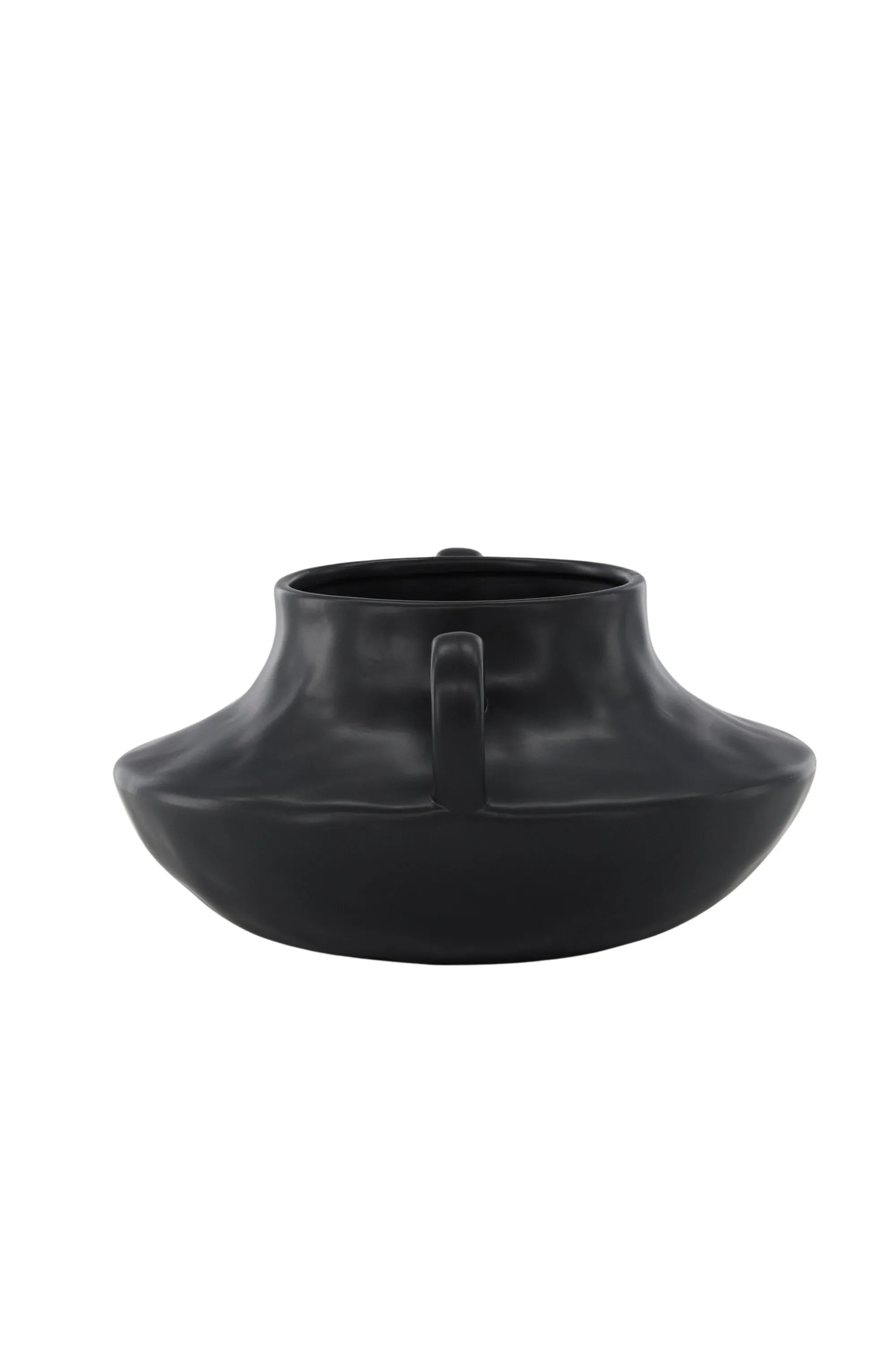 Holda Vase in Schwarz präsentiert im Onlineshop von KAQTU Design AG. Vase ist von Venture Home