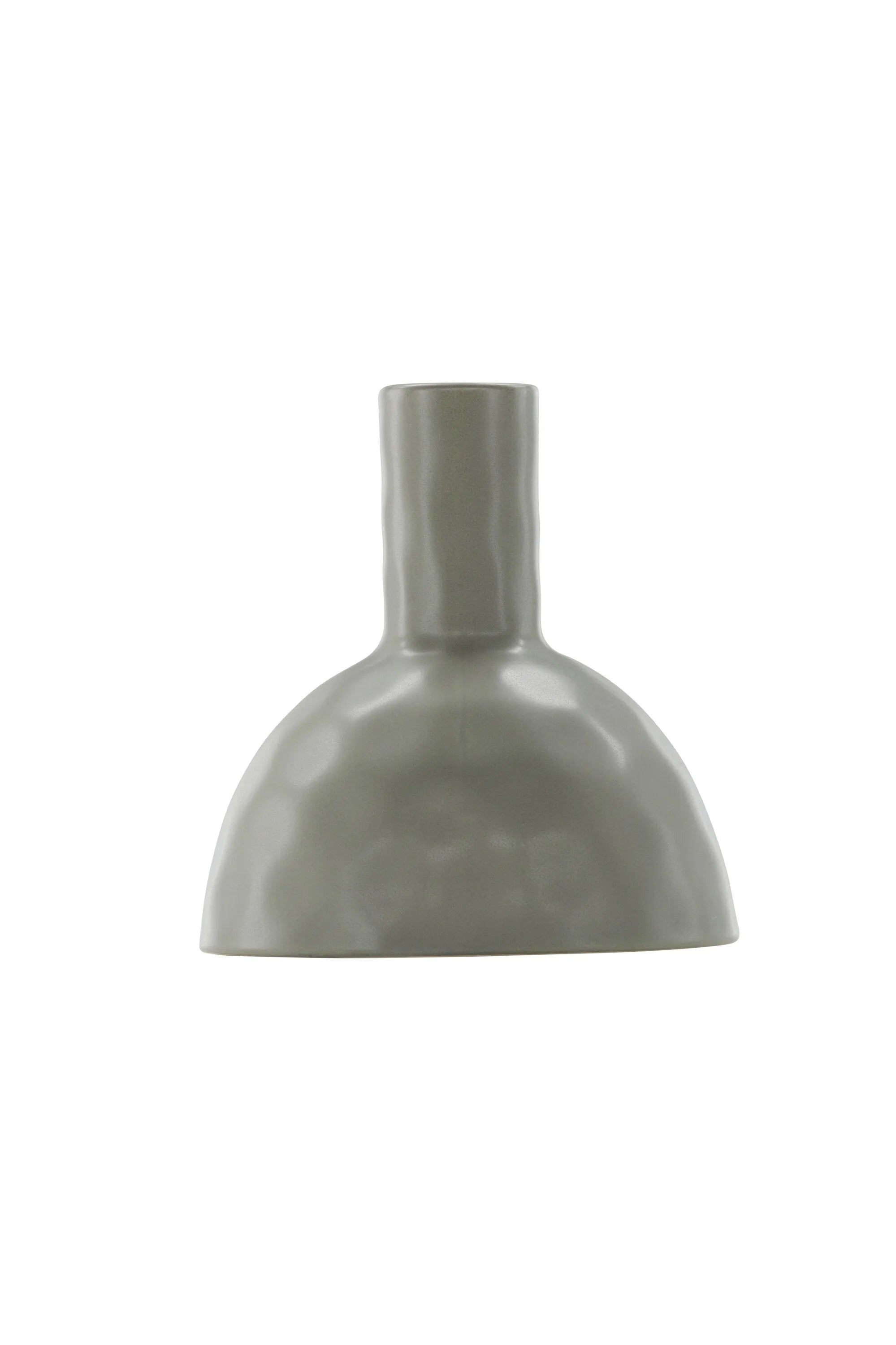 Vivi Vase in Dunkelgrau präsentiert im Onlineshop von KAQTU Design AG. Vase ist von Venture Home