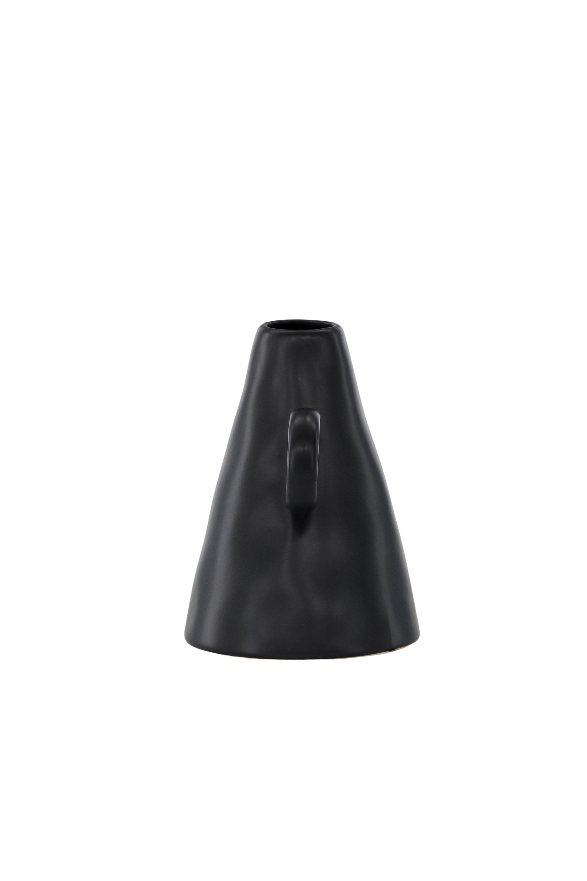 Ovy Vase in Schwarz präsentiert im Onlineshop von KAQTU Design AG. Vase ist von Venture Home