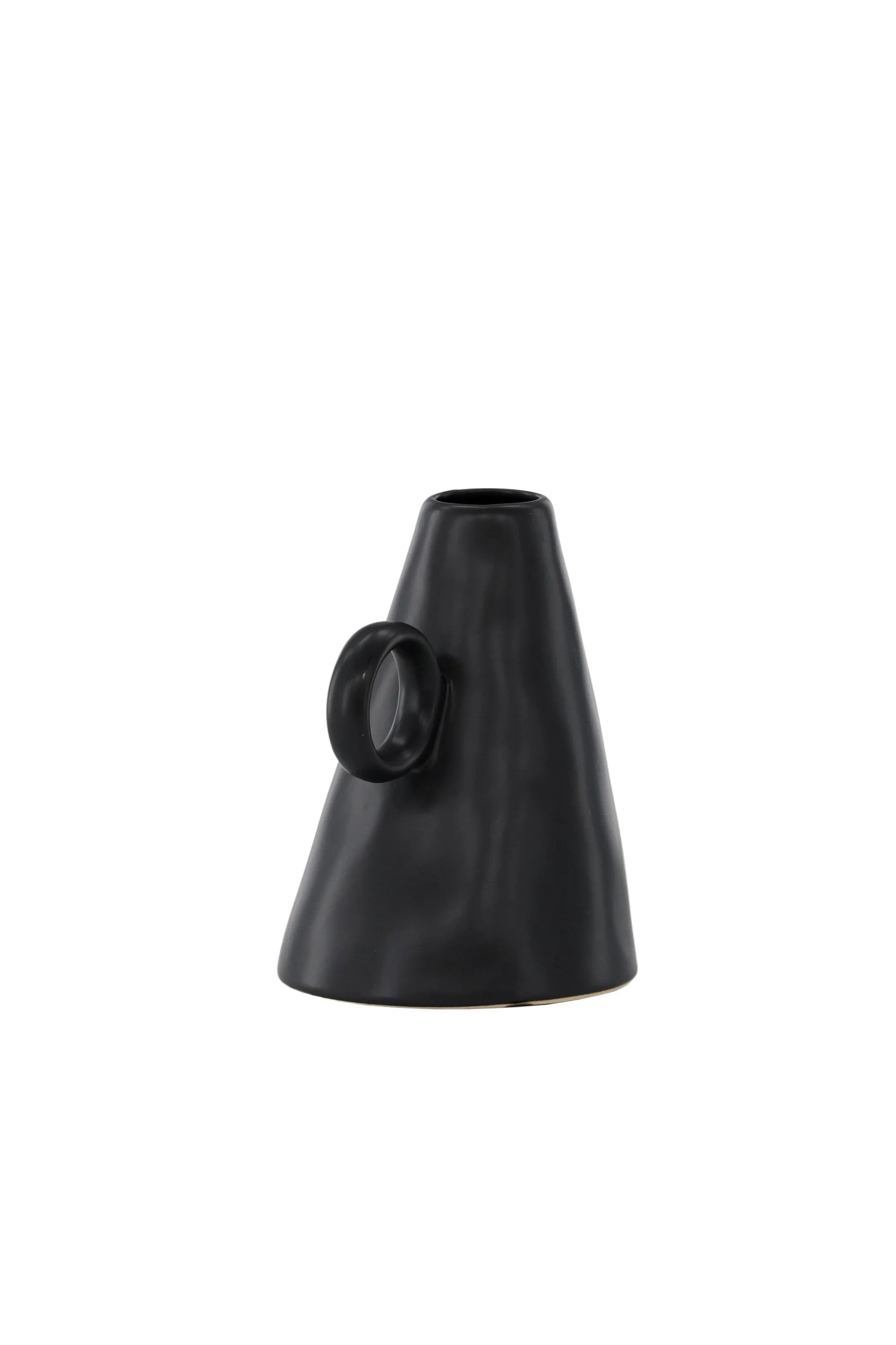 Ovy Vase in Schwarz präsentiert im Onlineshop von KAQTU Design AG. Vase ist von Venture Home